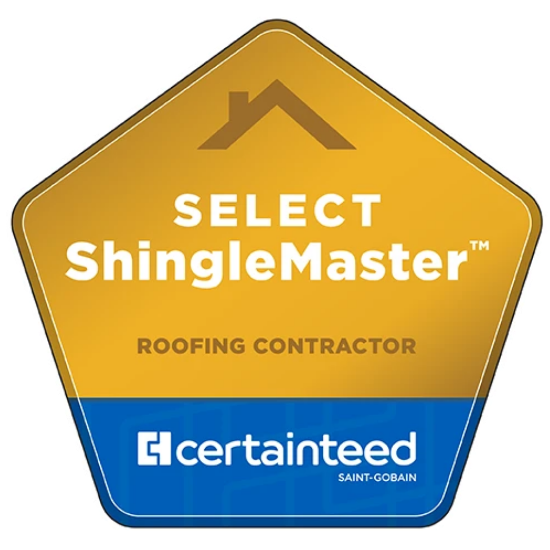 CertainTeed Select ShingleMaster certification badge – Coastal Creations LLC NJ roofing
