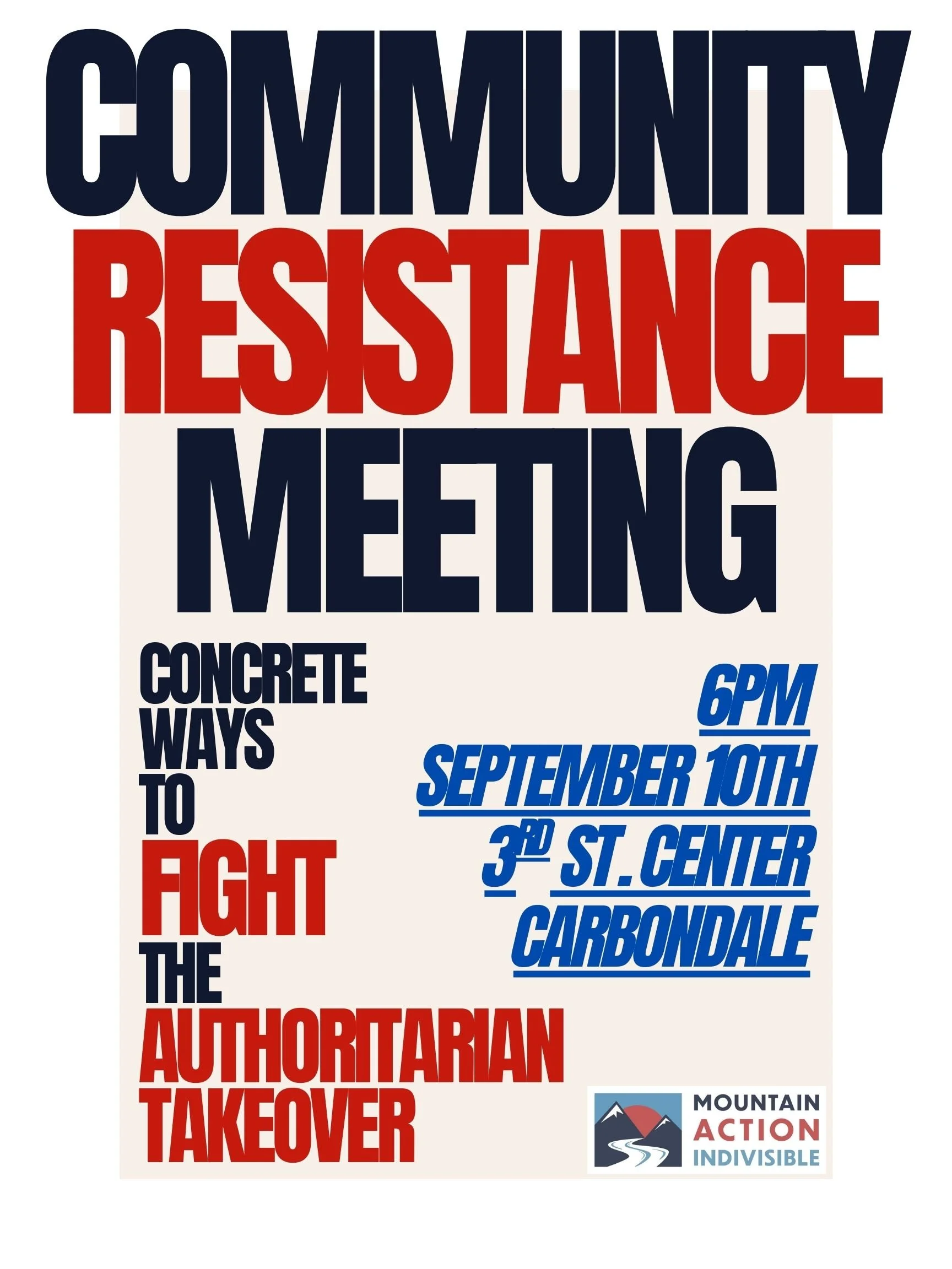 Community Resistance Gathering