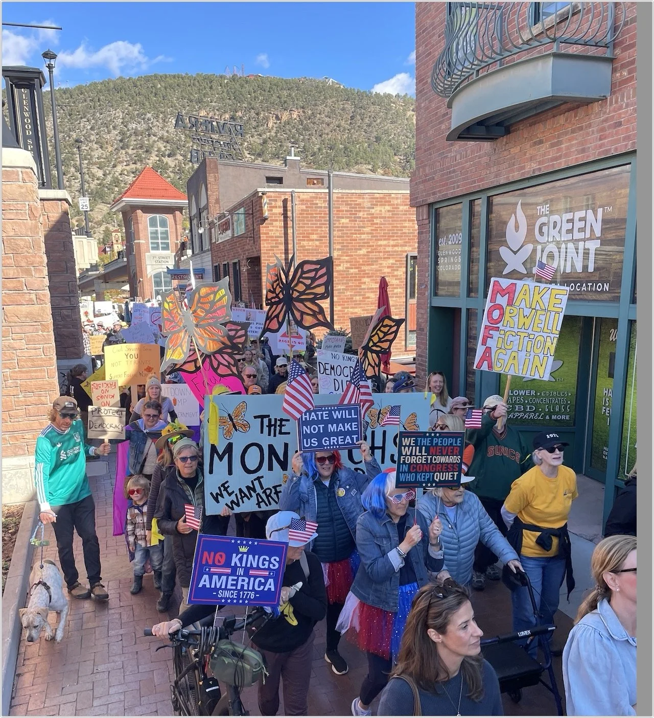 Glenwood Springs Meeting/ Protest