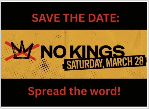 NO KINGS MARCH &amp; RALLY