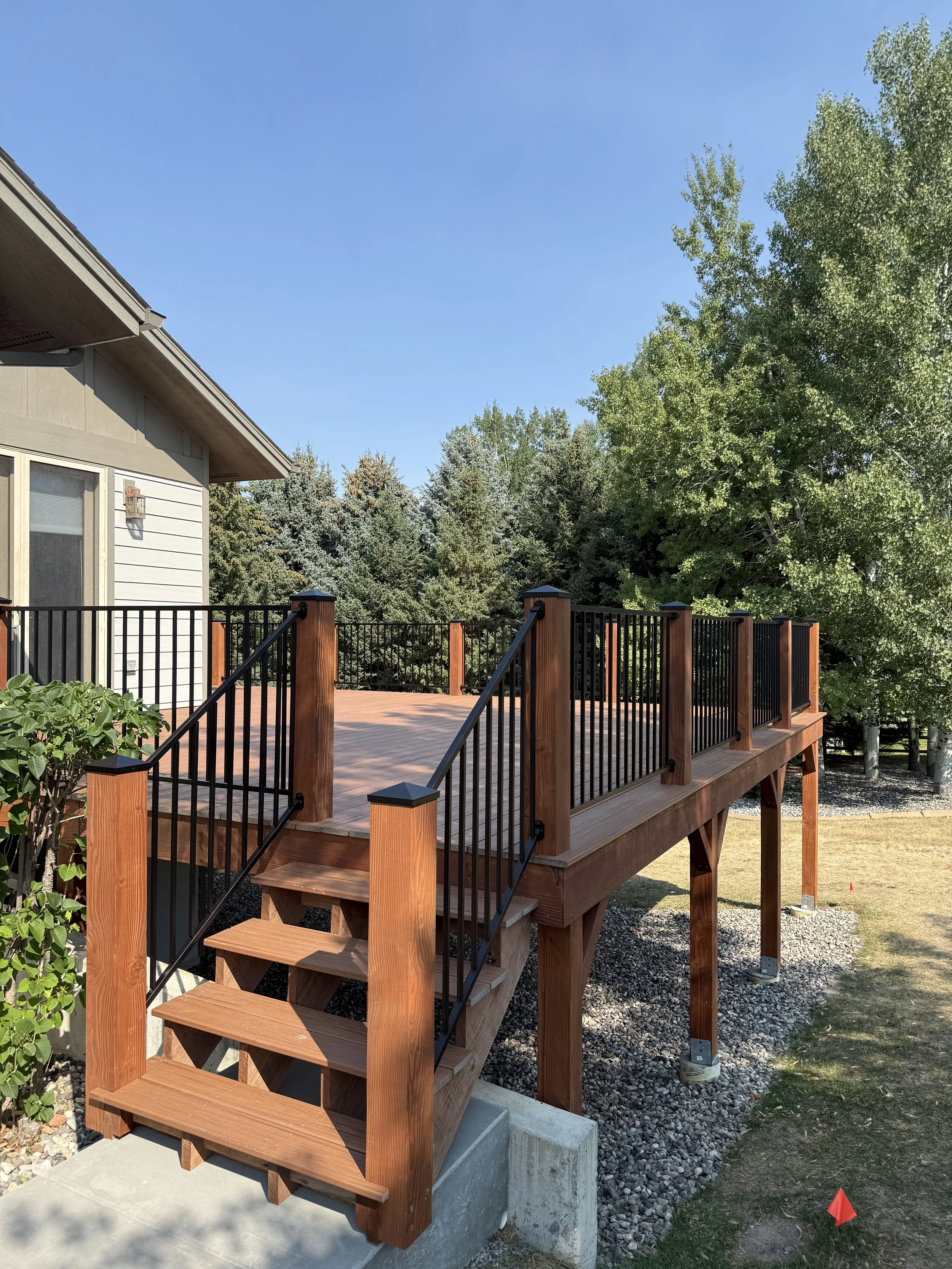 New deck in bozeman