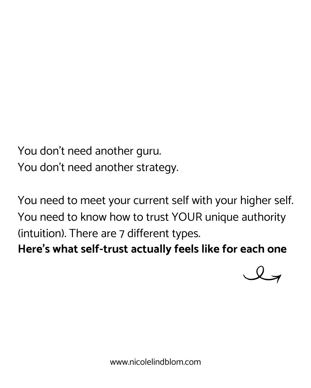 Which one are you? 

Your inner authority is always speaking to you my love✨ It&rsquo;s time meet your current self with your higher self and start to do your life on your own terms🤩

📌 Access what YOUR unique intuition is in link in bio + FREE Sel