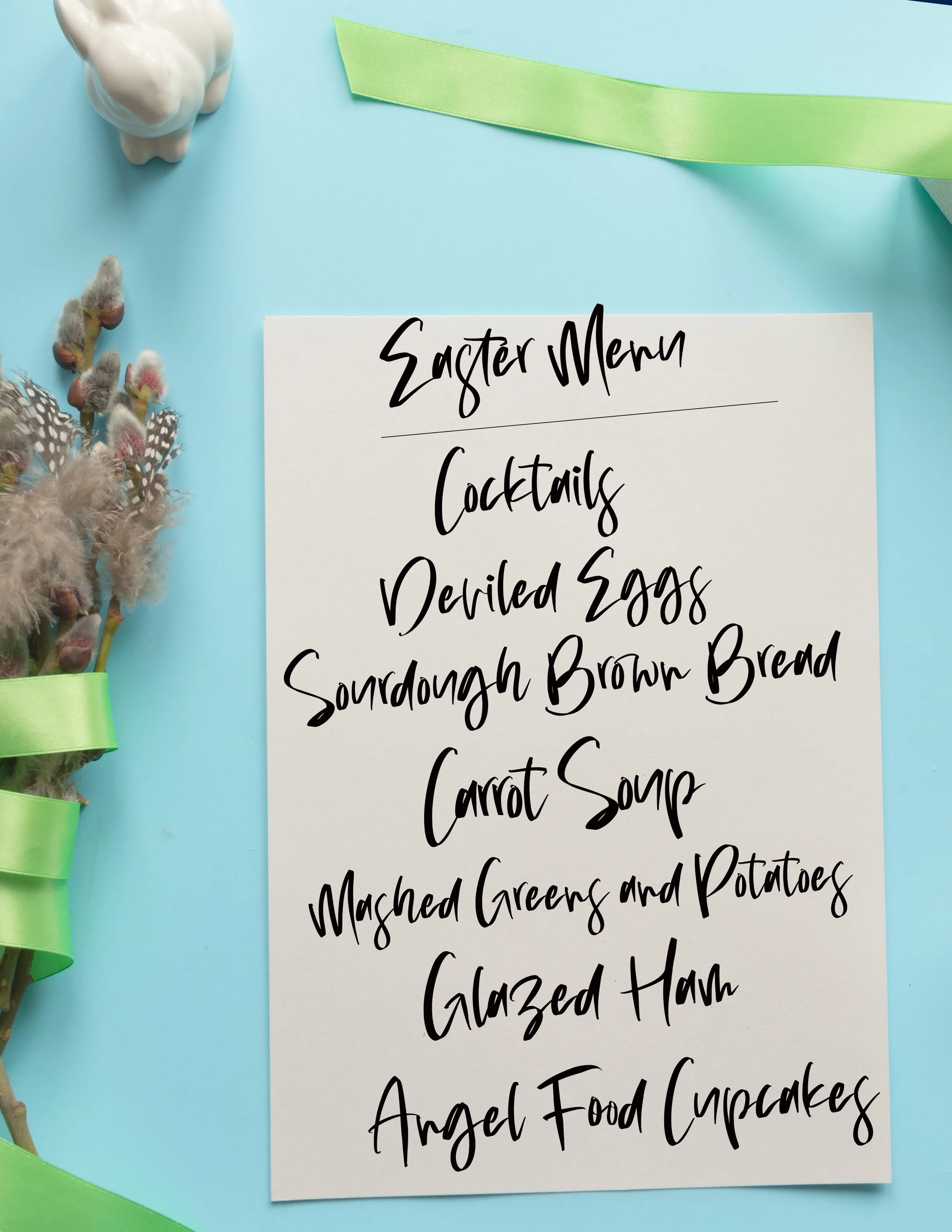 Easter Menu
