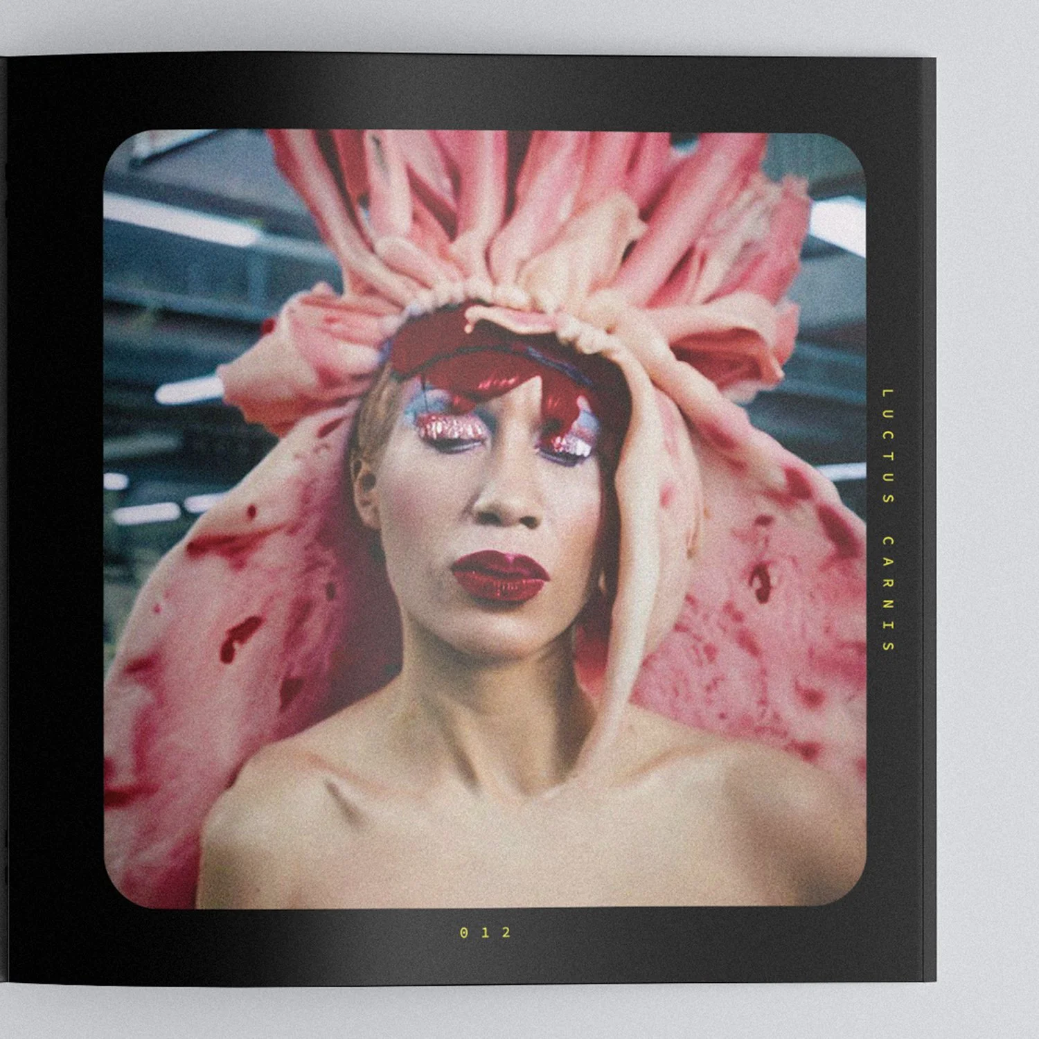 GLAMNESIA zine by Michael Burk Studio and artificial intelligence
