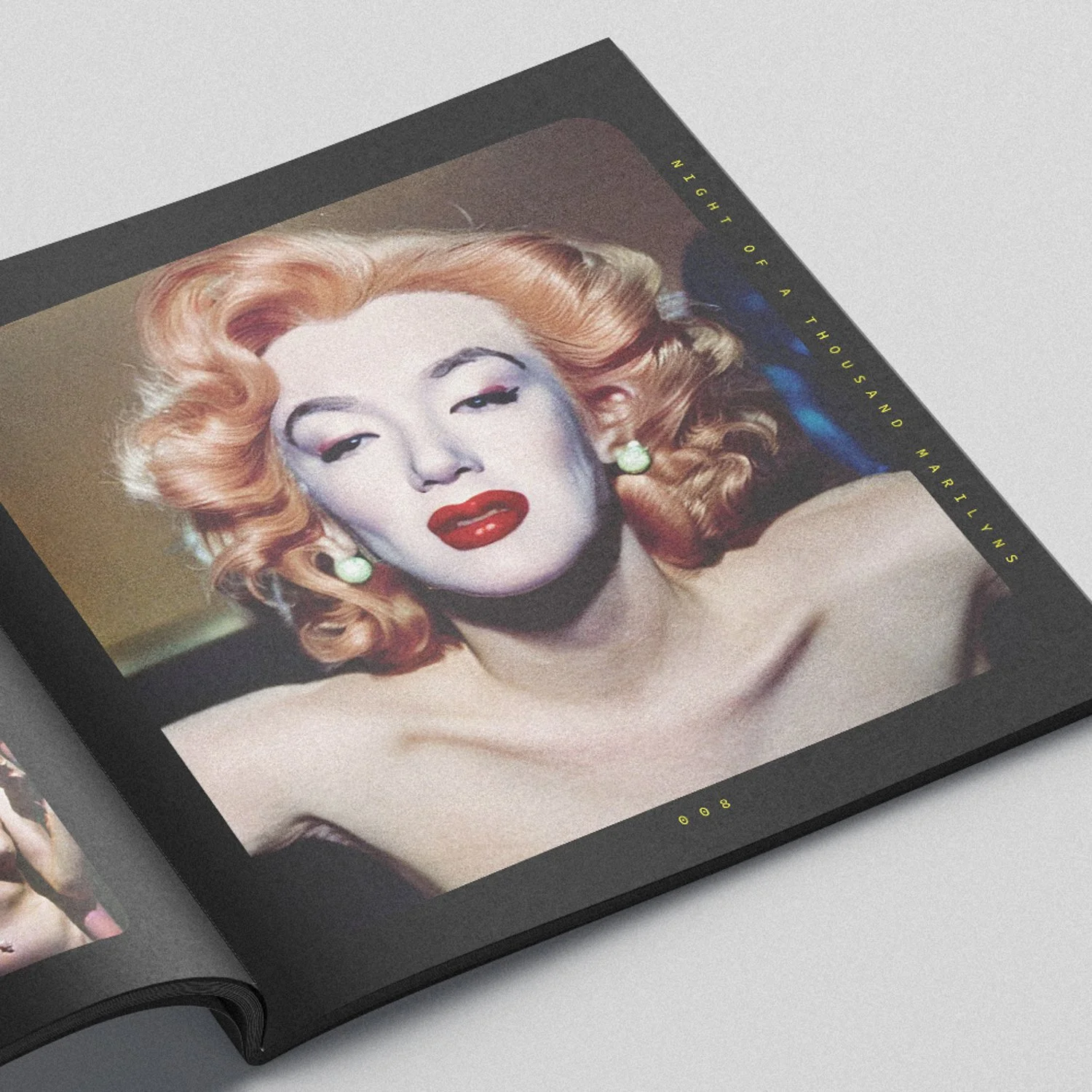 GLAMNESIA zine by Michael Burk Studio and artificial intelligence