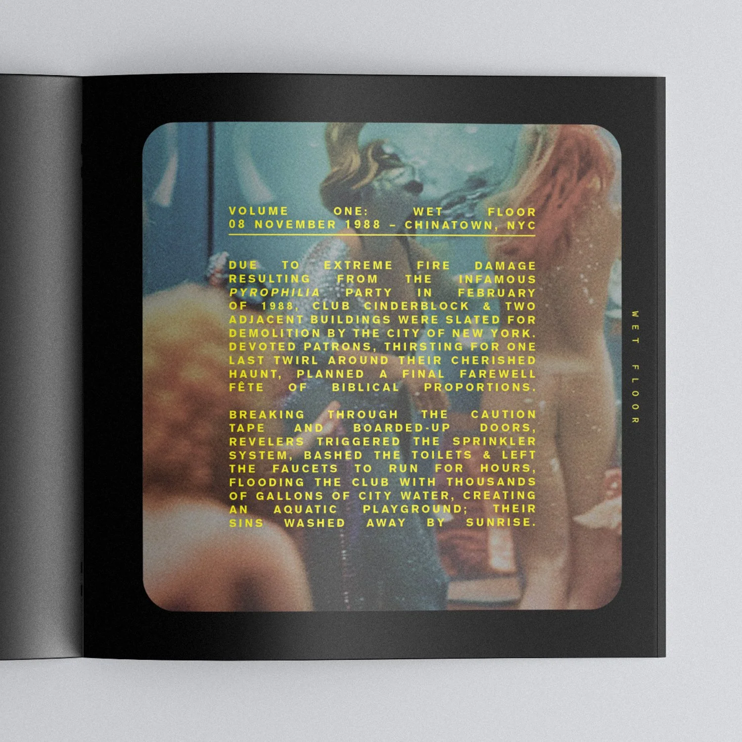 GLAMNESIA zine by Michael Burk Studio and artificial intelligence