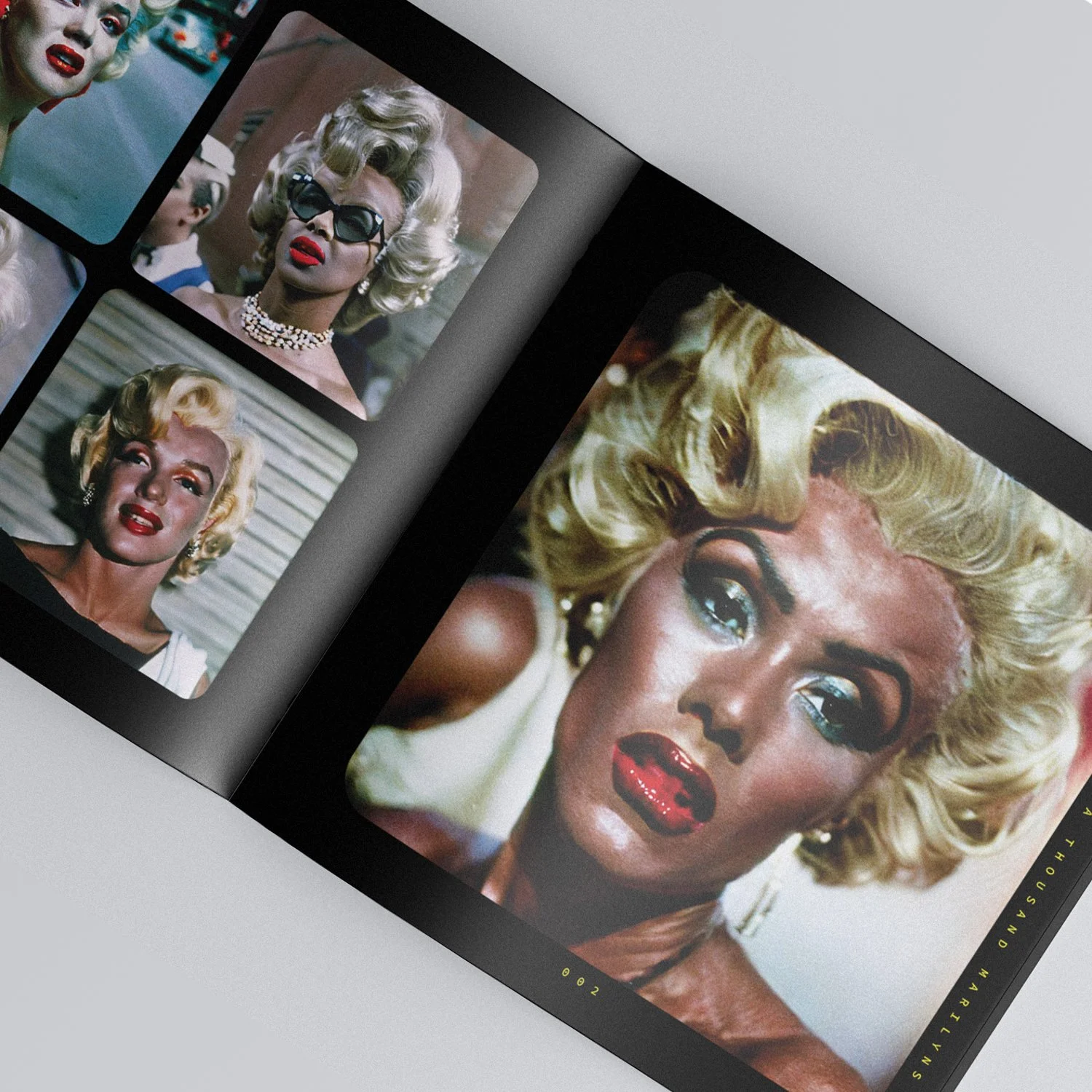 GLAMNESIA zine by Michael Burk Studio and artificial intelligence