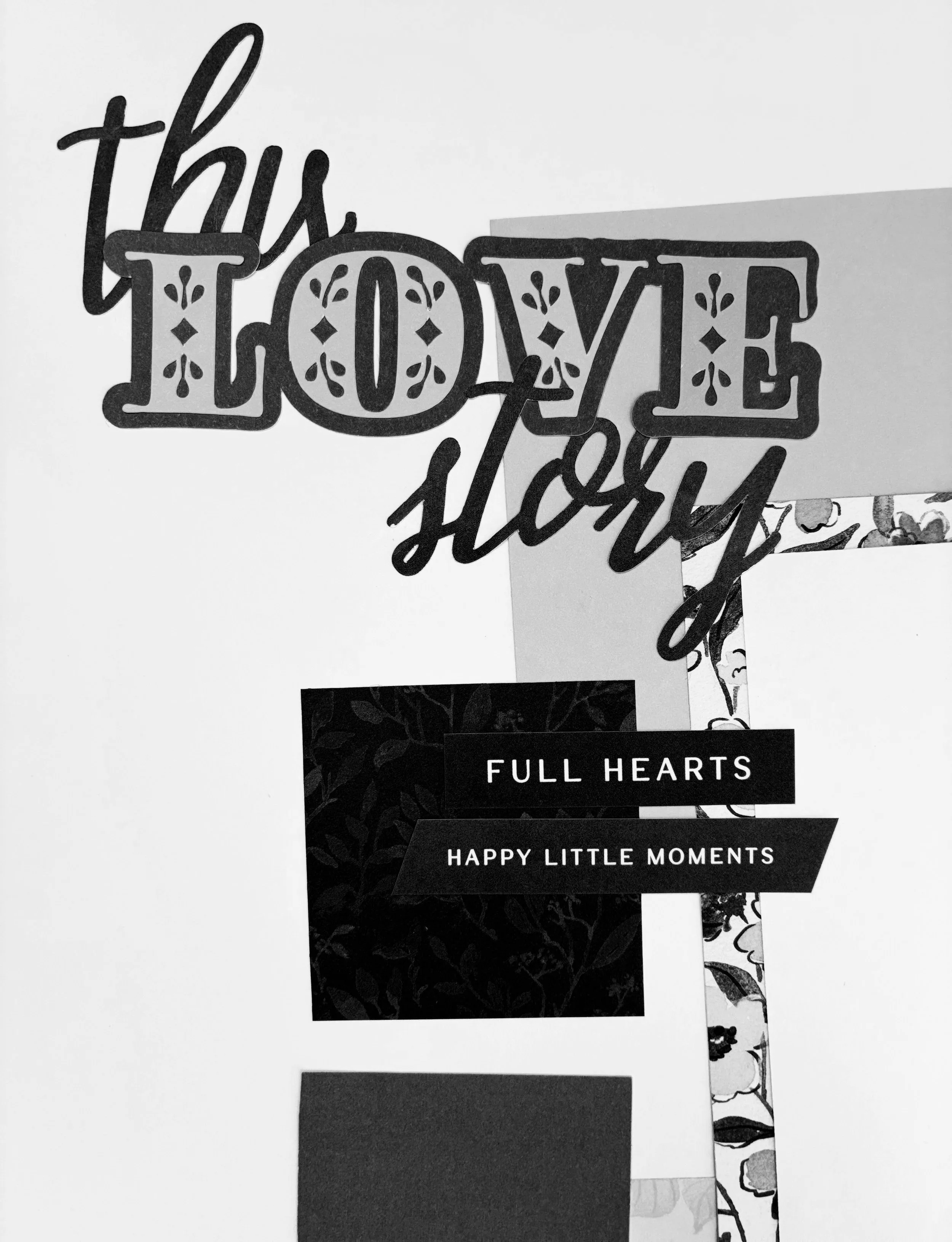 Love this Story Scrapbook Page Title Idea | Download Free Scrapbook Titles for Your Layouts
