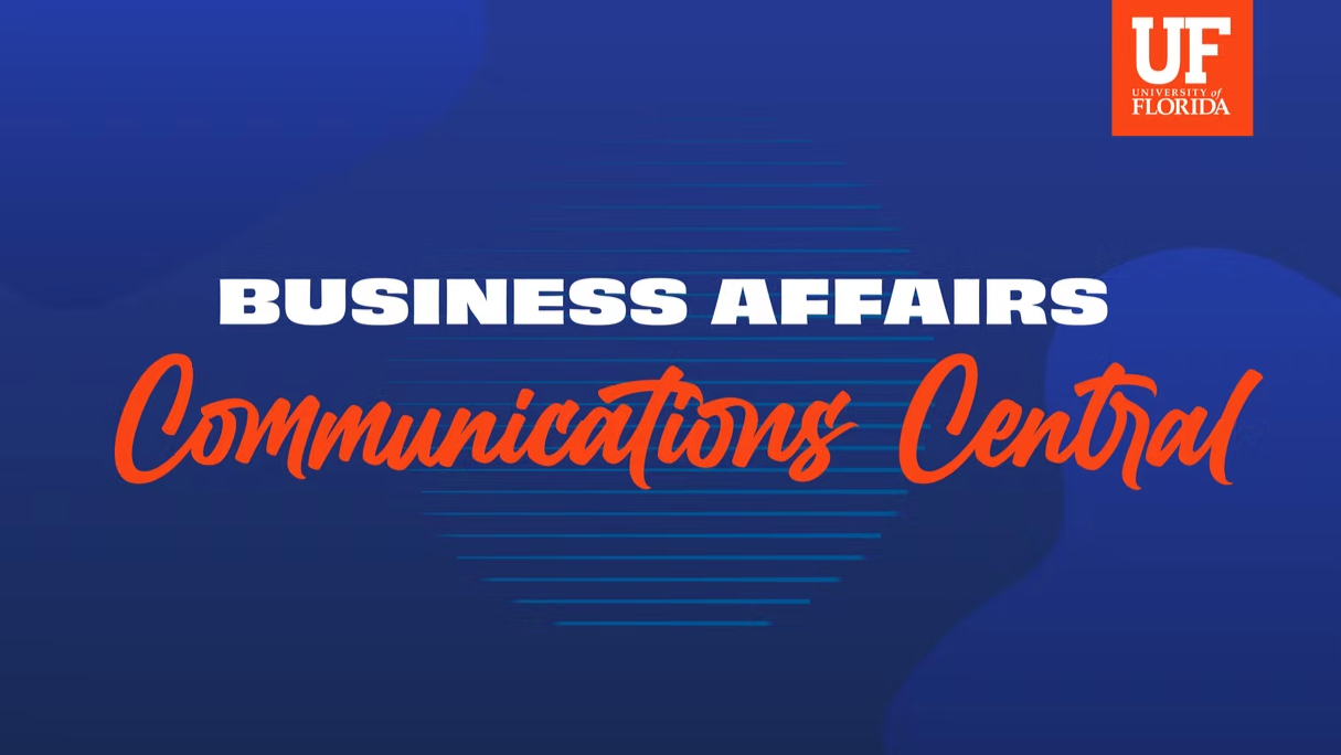 University of Florida Business Affairs