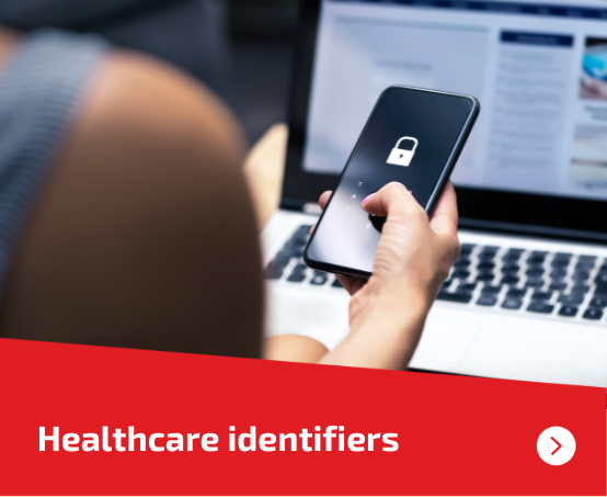 Healthcare identifiers image
