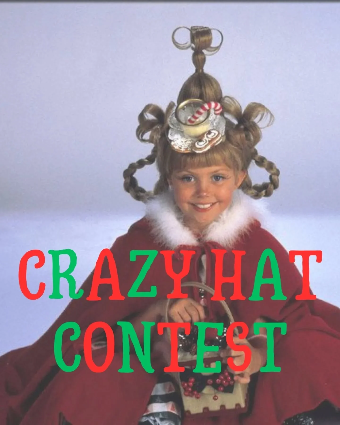It's your time to shine! 🎄✨

With the return of our annual tree lighting comes the return of the crazy hat contest!

Kiddos are invited to the stage for judging at 6:30pm on Friday, Dec 5. The craziest hat gets to flip the switch, lighting up our vi