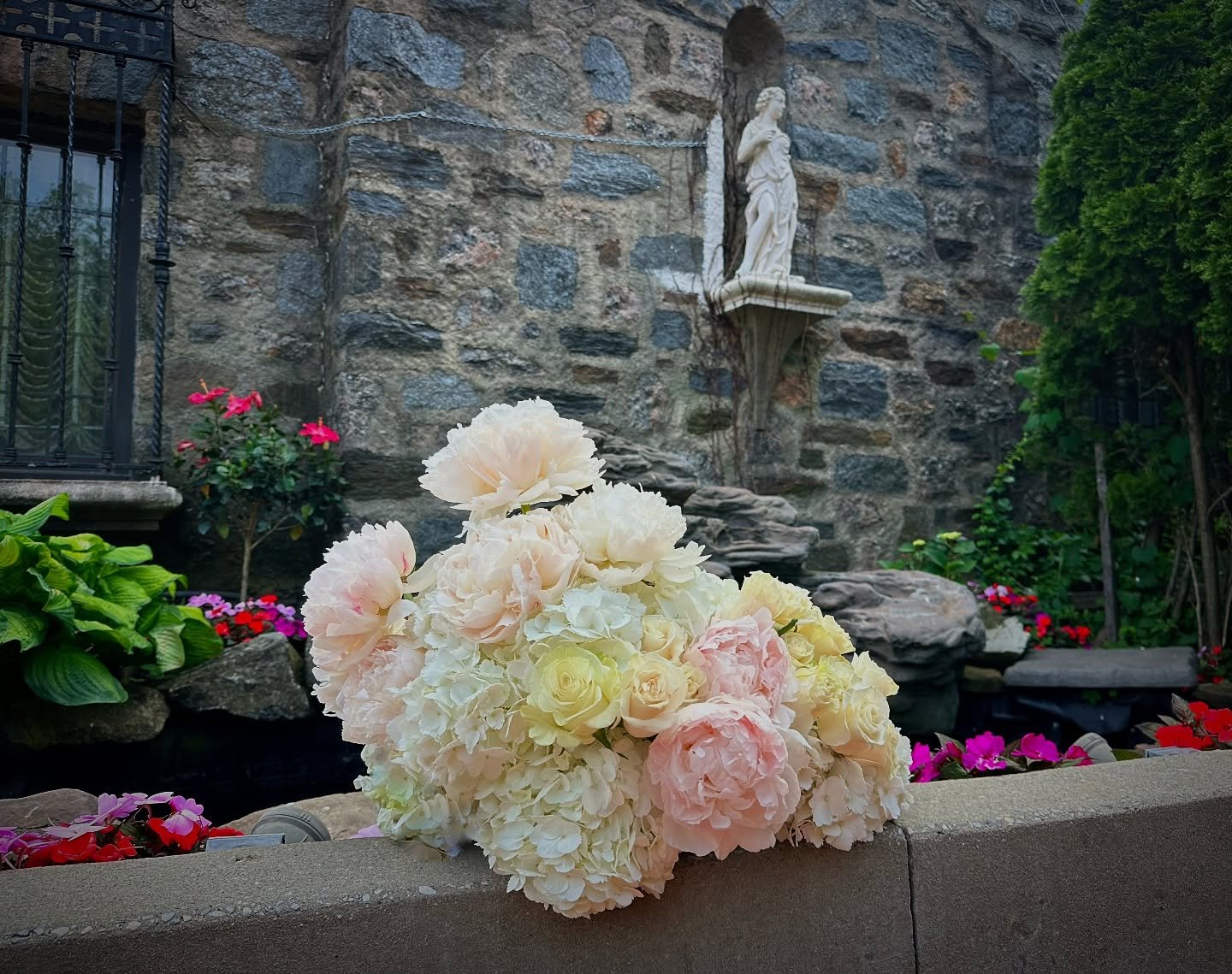 Mother, Father and Holy Spirit&hellip; #dlylagardens wedding this past weekend