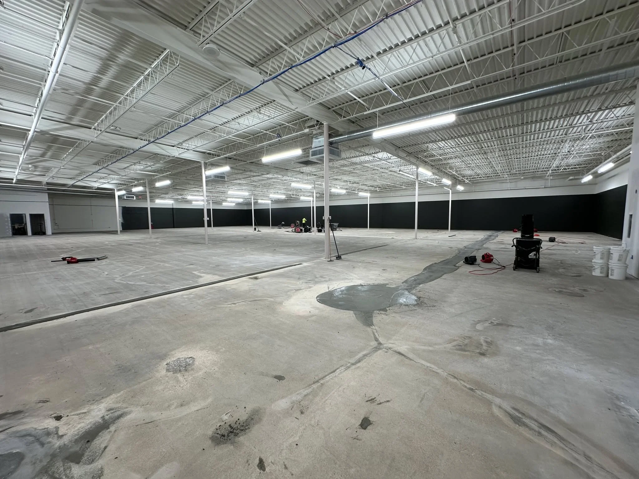 Last day of filling in cracks and holes before we begin to lay down the court material! Exciting times here! I will keep you all posted with daily pictures as progress unfolds!
Stay Tuned we have a MAJOR update coming!!!!!