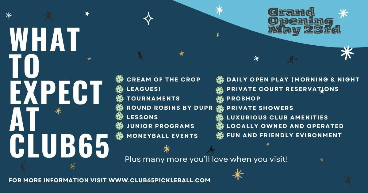 For the players who can&rsquo;t get enough.

Consistent high level games. Competitive formats. A club built for pickleball addicts.

If you&rsquo;re looking for a place to show up often and keep getting better this is it.

Grand Opening May 23rd.

ww