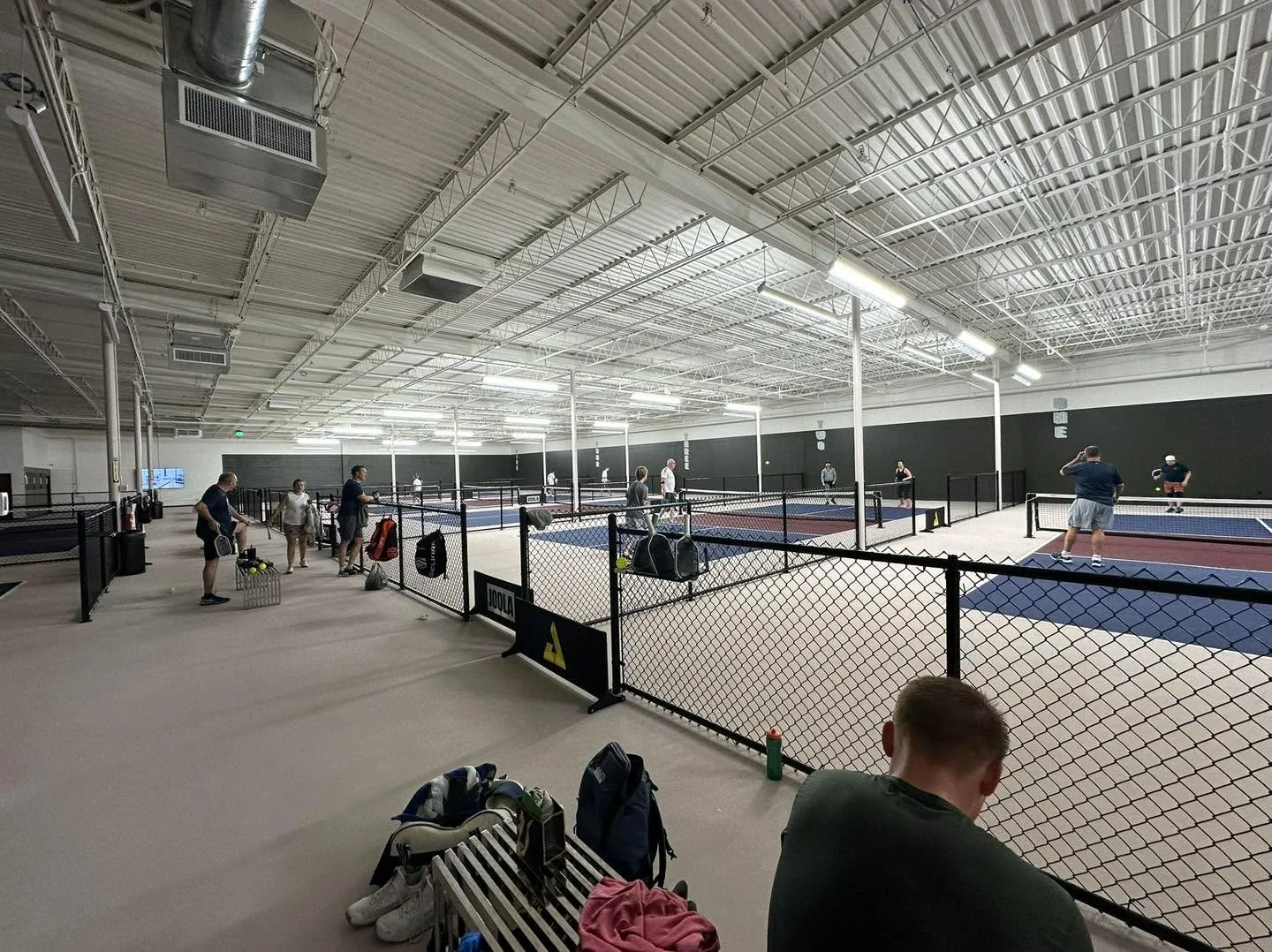 Last night was one for the books.

While the thunderstorms rolled through outside, the courts stayed packed and the games kept going inside the club. There&rsquo;s something pretty special about hearing the rain pouring down while still getting great