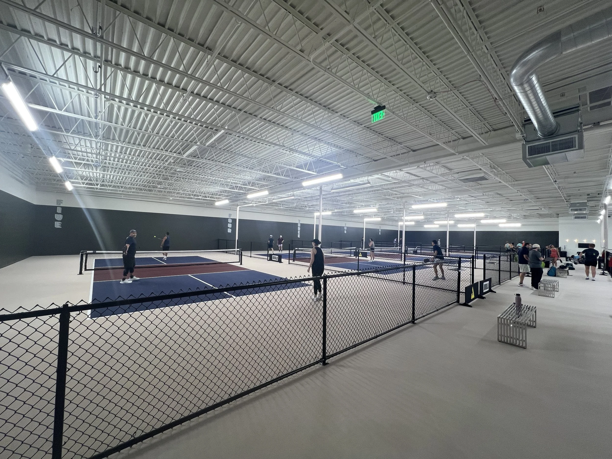 Players at Club 65 Pickleball