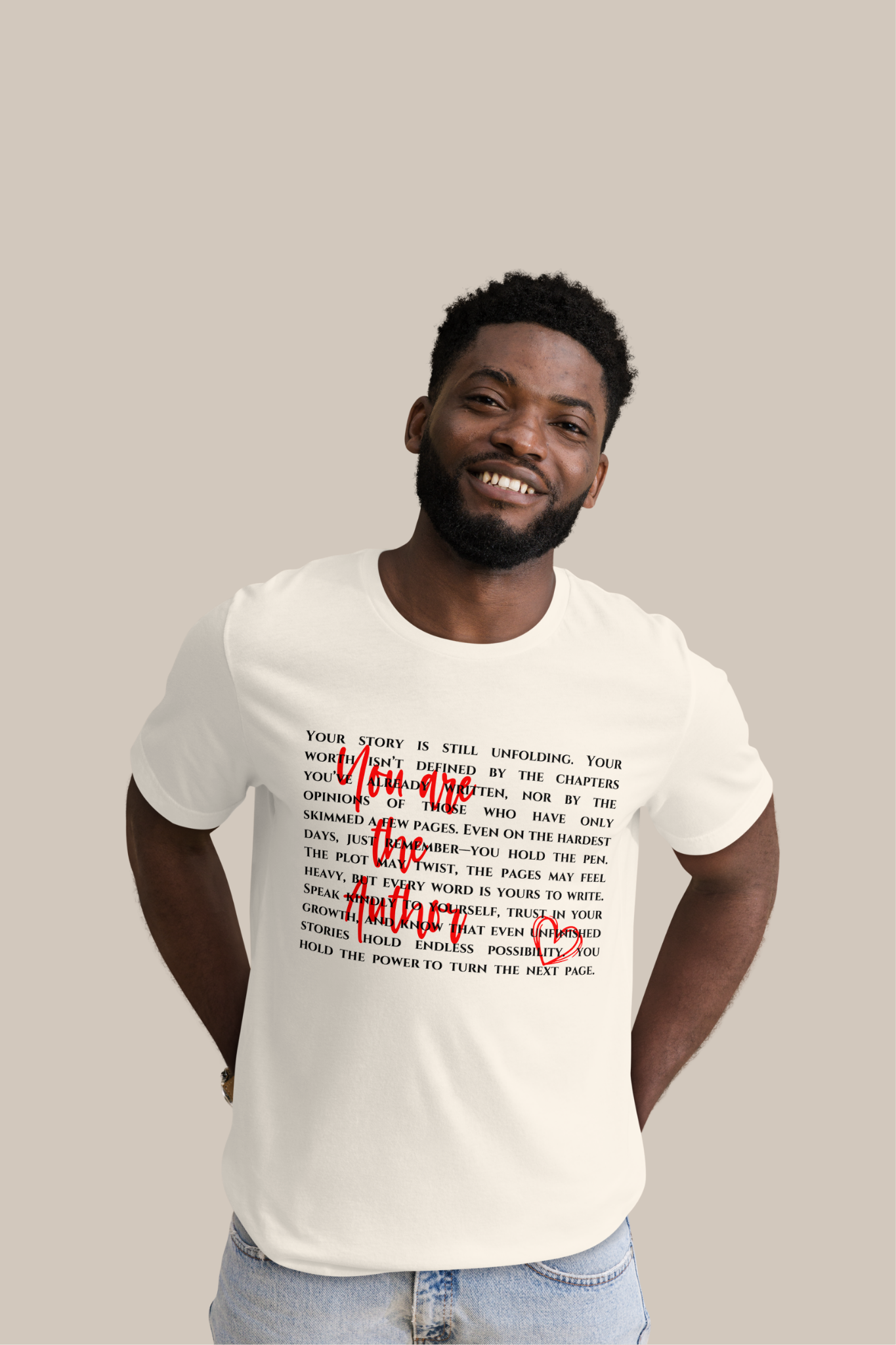 You Are The Author Tee