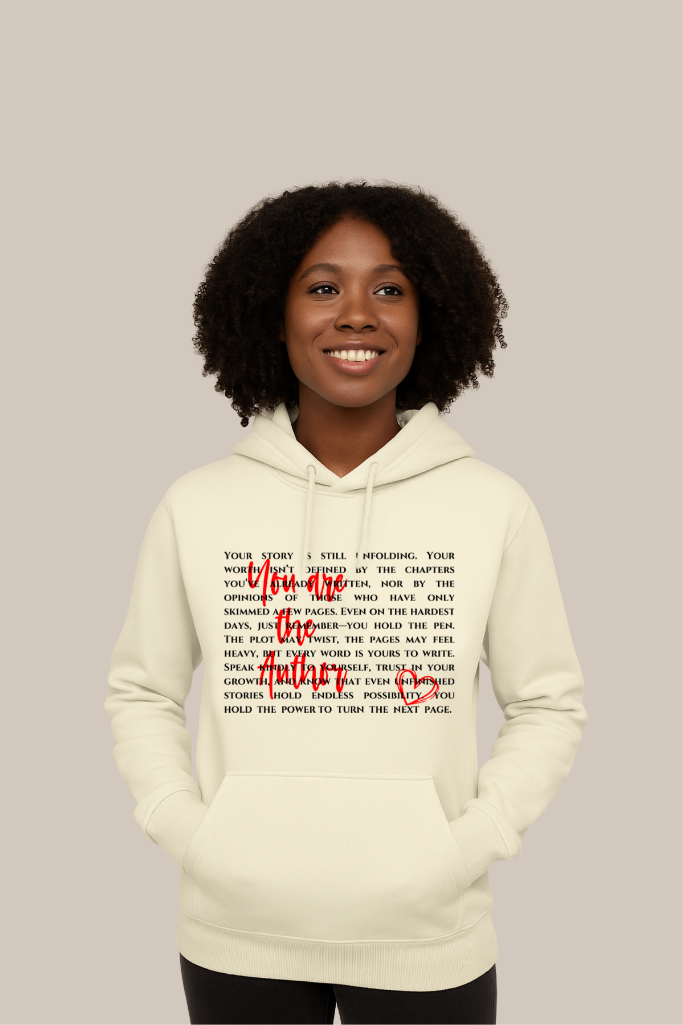 You Are The Author Hoodie