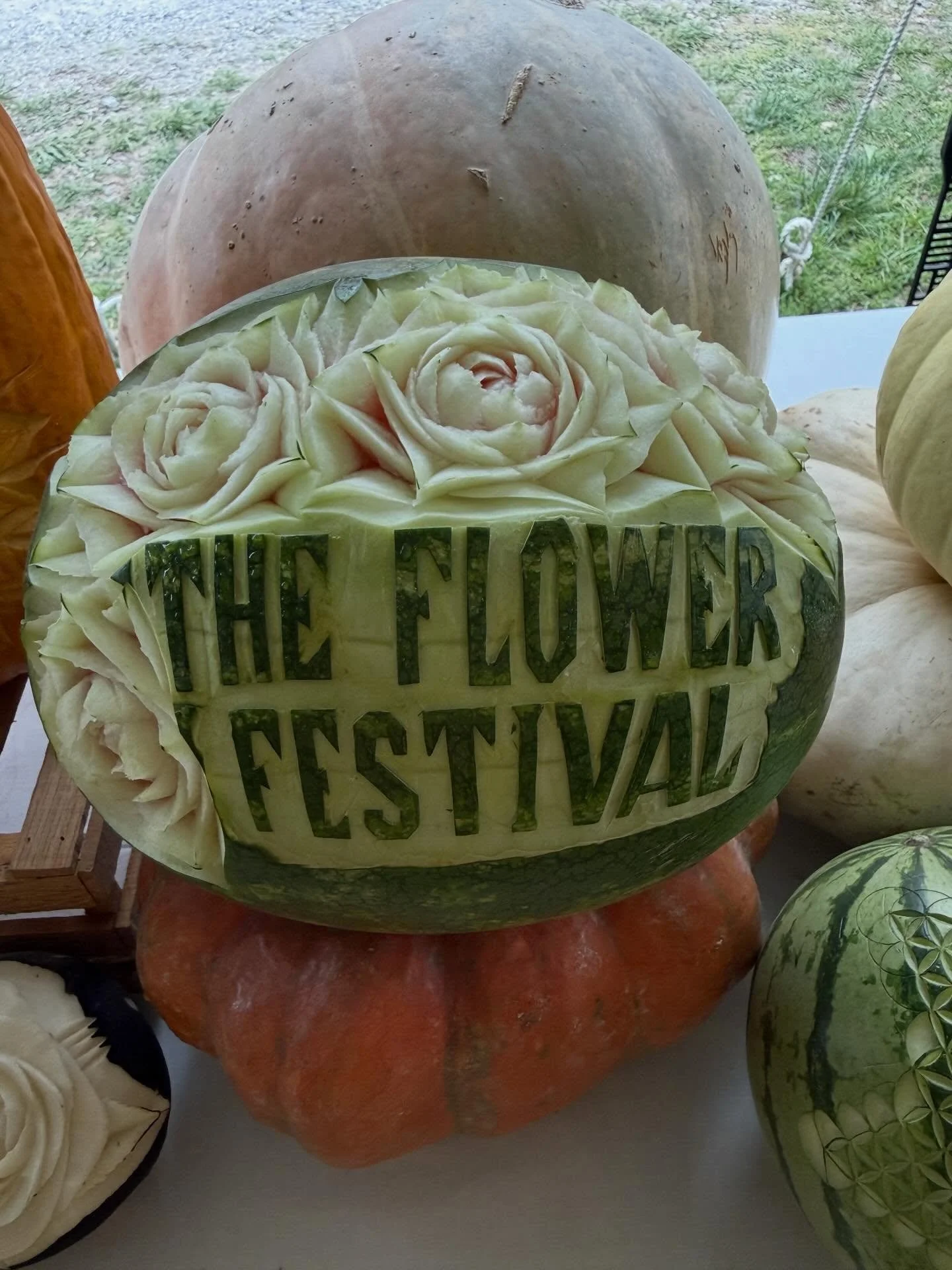 It was a fantastic first day at the festival. You still have a chance to check it out tomorrow. Here is a little peek at a few of the varieties on display in the exhibit tent.