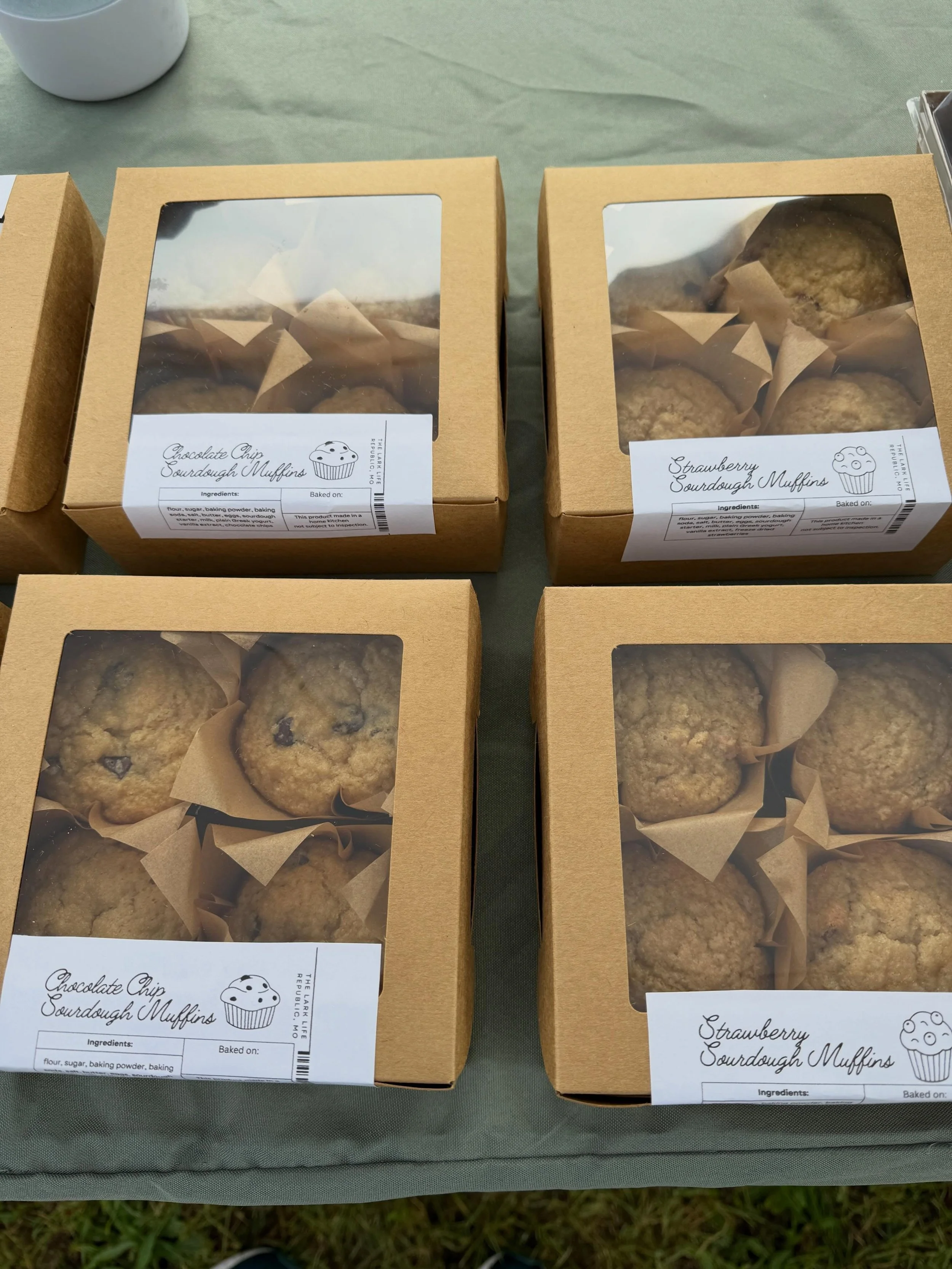 Fresh baked goodies, farm fresh eggs, garden plant starts, homemade jam, natural skincare, and all the simple handmade things we love most 🌿

We&rsquo;ll be at the Billings Farmers Market today until 11 and would love to see you there. Stop by to st