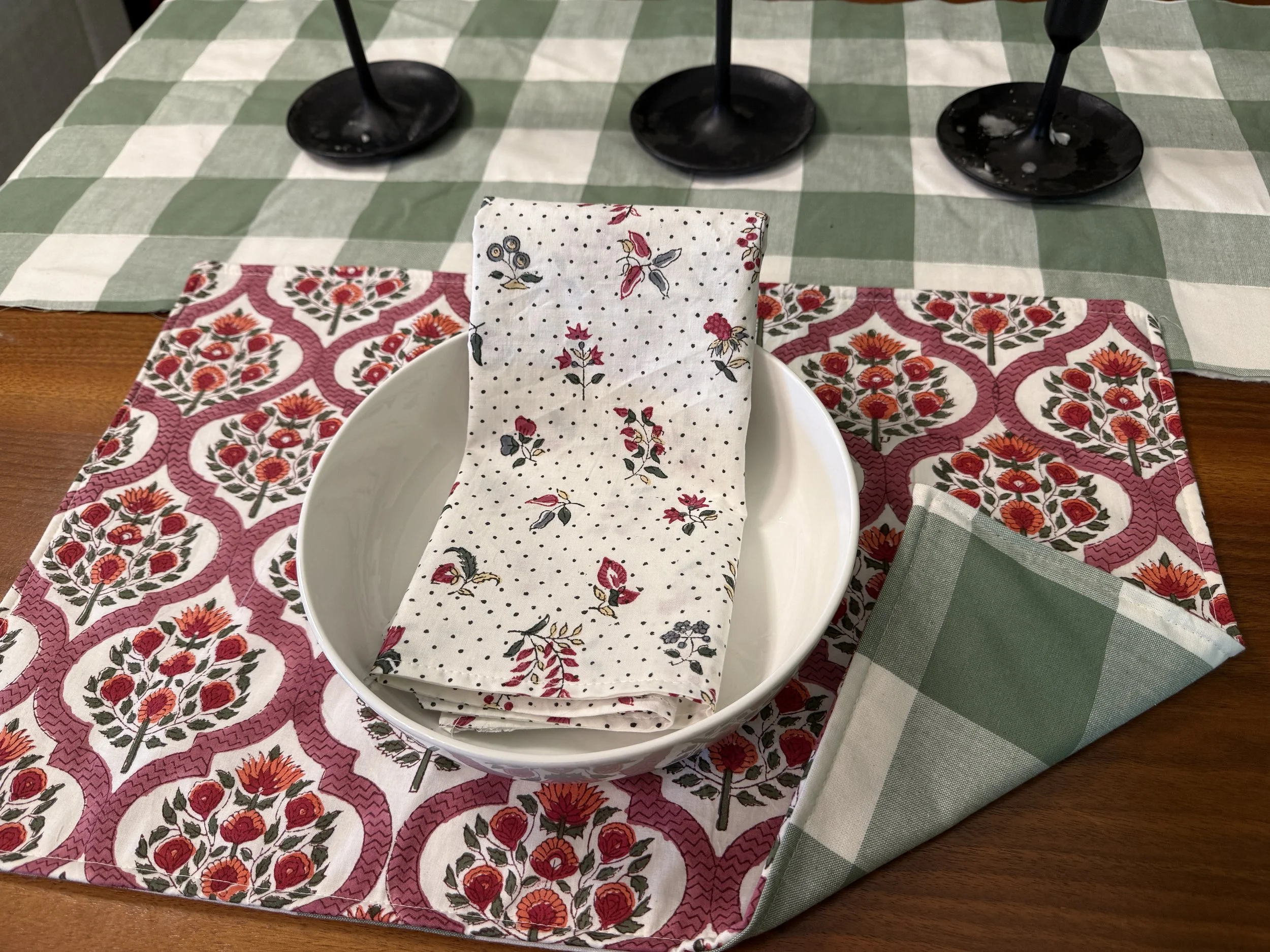 Gather Around the Table: A Simple Handmade Table Setting