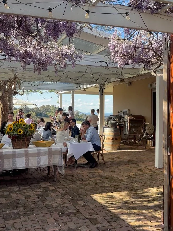 ✨ Spring has truly arrived in the Hunter Valley ✨
The wisteria is tumbling, the apple blossoms are out, the days are stretching longer, and there&rsquo;s a beautiful warmth in the air.

This past week we&rsquo;ve welcomed guests from Canada, New Cale