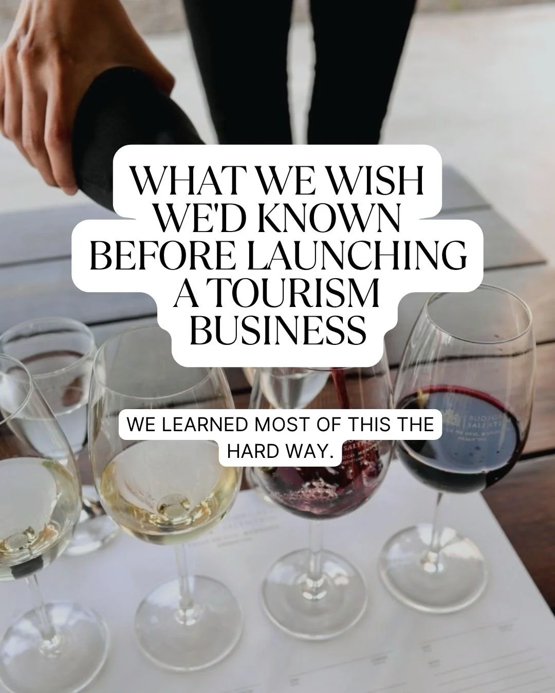 Nobody tells you this stuff when you&rsquo;re starting a business. We learned most of it the hard way. 

🍷 Save this if you&rsquo;re thinking about launching something of your own &mdash; or if you&rsquo;re already in it and nodding along.

#SmallBu