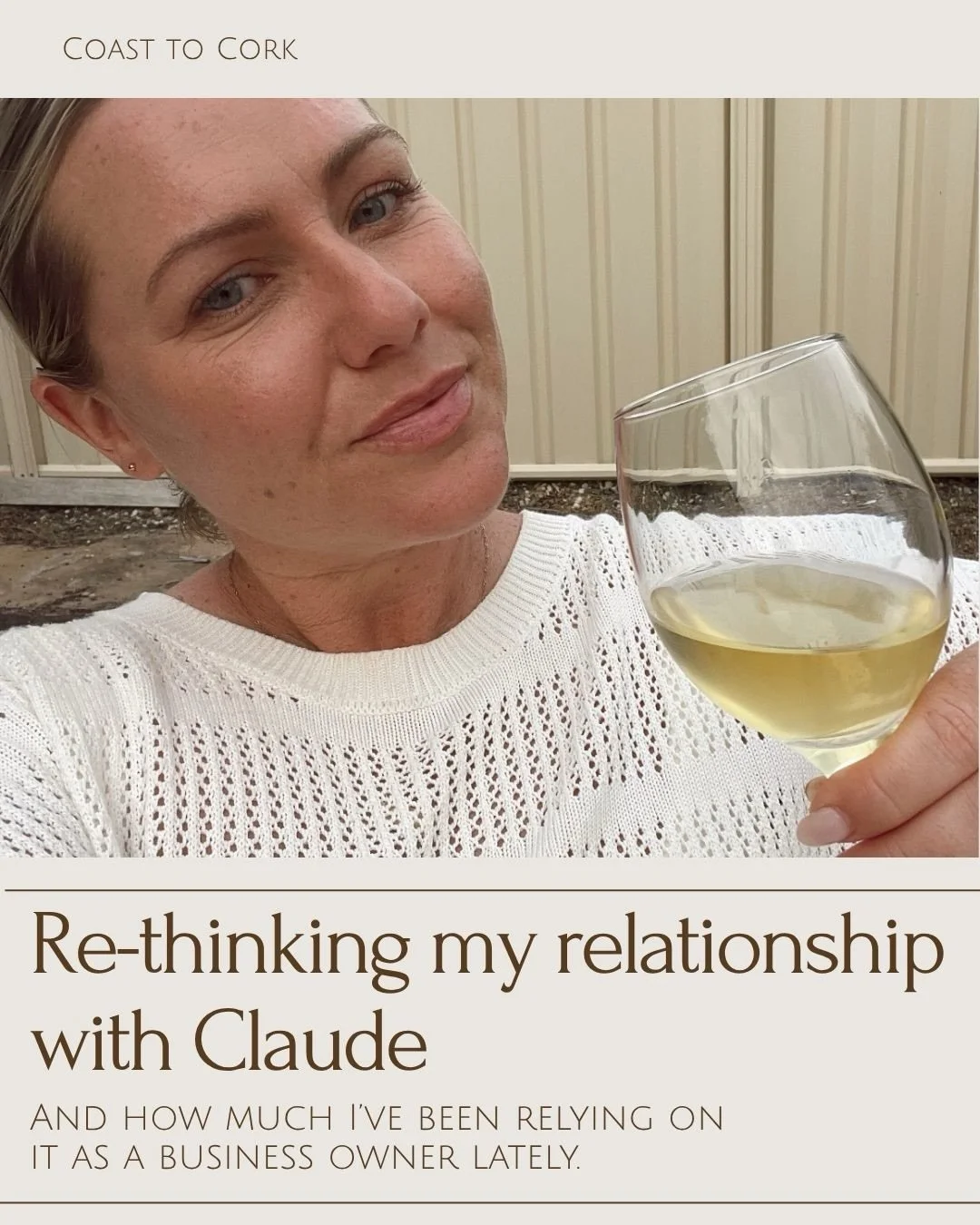 Because only we are living this life and only we know the true meaning of what we&rsquo;re creating. 

#SmallBusinessOwner #CreativeEntrepreneur #BusinessJourney #Claude #AuthenticContent