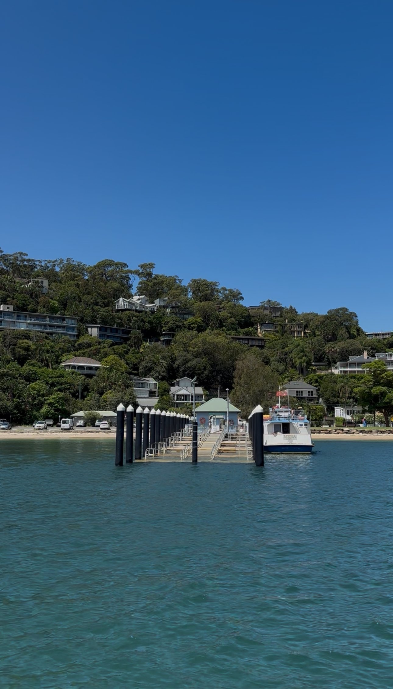 Jump on the ferry at Palm Beach wharf with our partners Fantasea. We'll pick you up on the other side