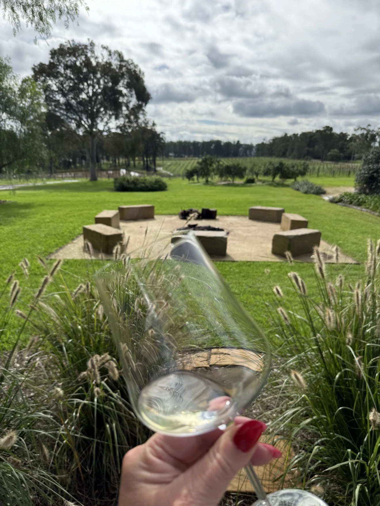 wine tasting at Vinden Wines, Hunter Valley