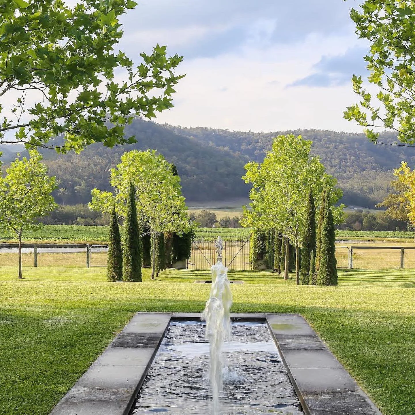 The stunning grounds of Krinklewood Estate