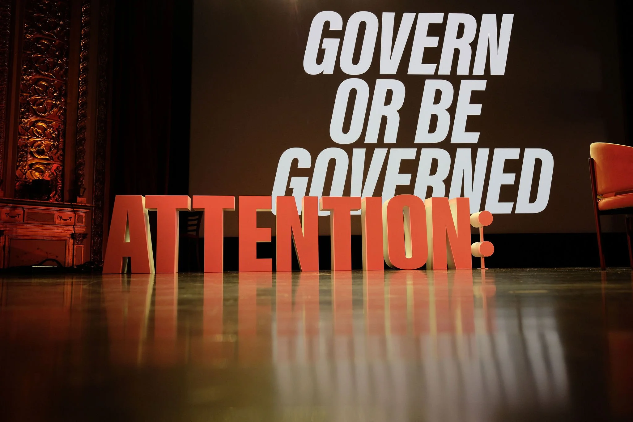 Attention: Govern or Be Governed.