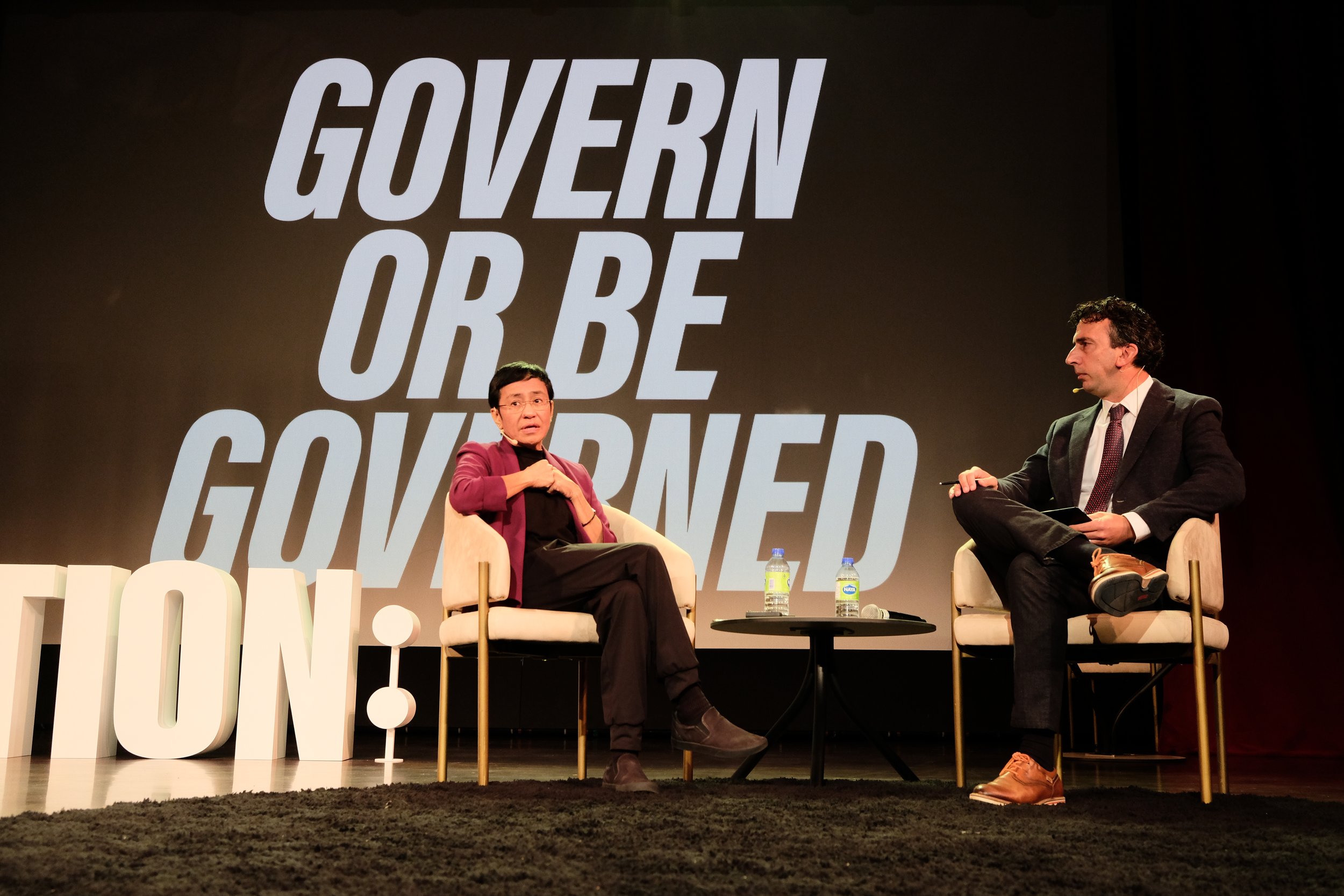 Maria Ressa, Nobel Peace Laureate and Co-founder and CEO, Rappler in conversation with David Skok, CEO and Editor-in-Chief, The Logic