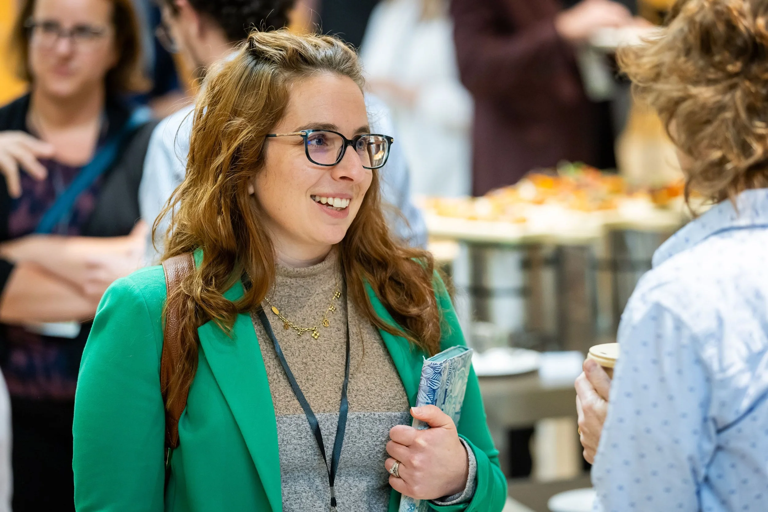 Networking between talks