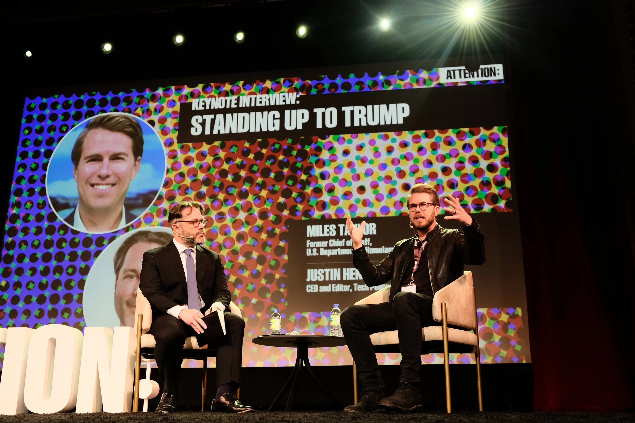 Miles Taylor, Former Chief of Staff, U.S. Department of Homeland Security discusses standing up to Donald Trump.