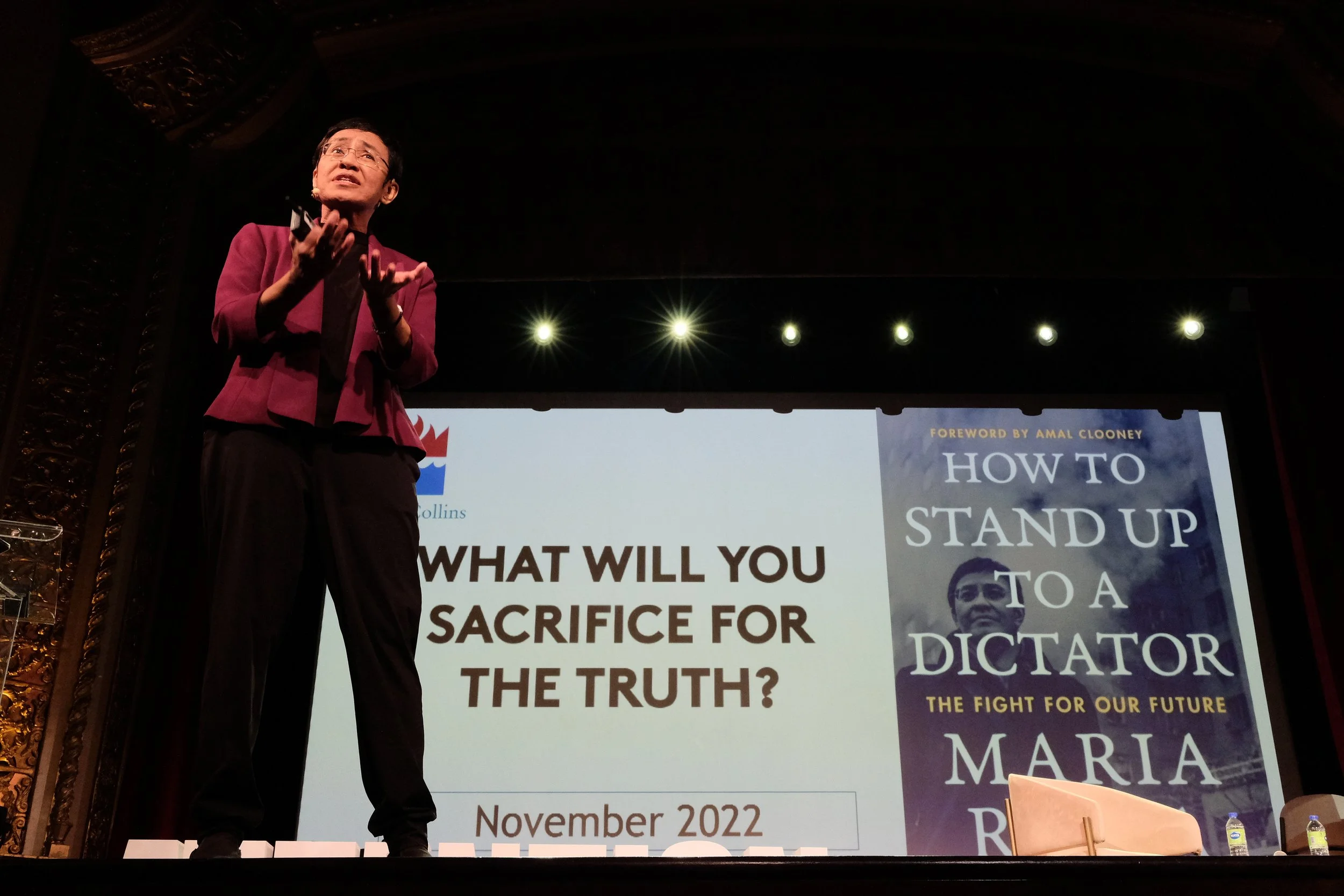 Keynote address by Maria Ressa, Nobel Peace Laureate and Co-Founder and CEO of Rappler.
