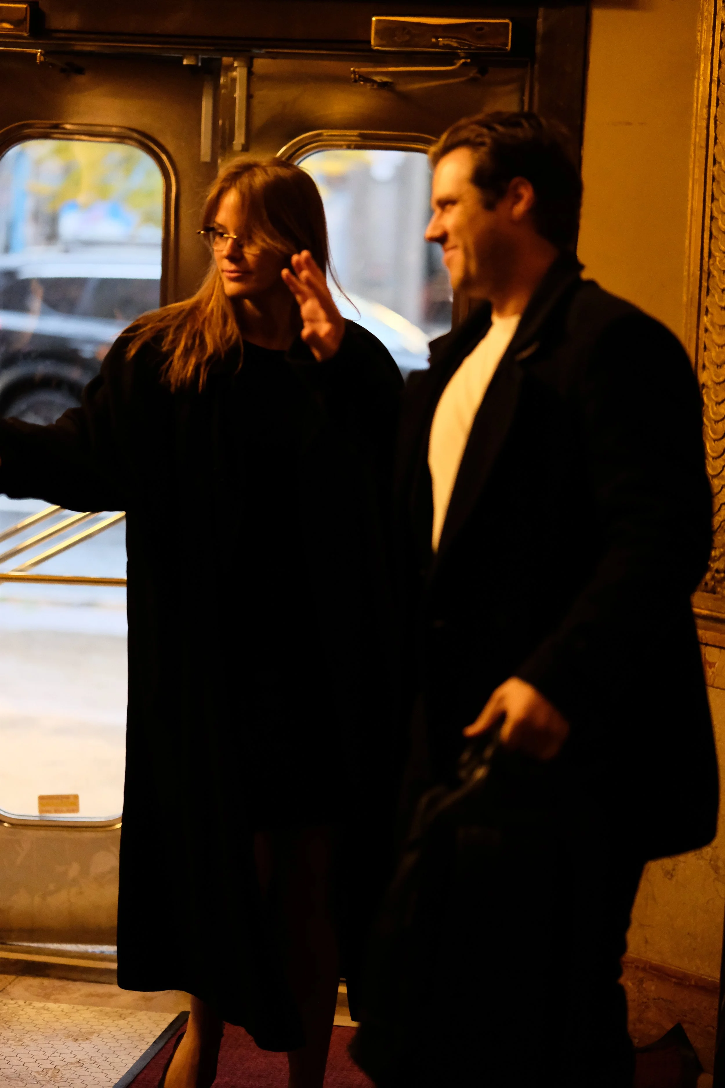 Left To Their Own Devices podcast host and producer, Ava Smithing and Mitch Stuart.