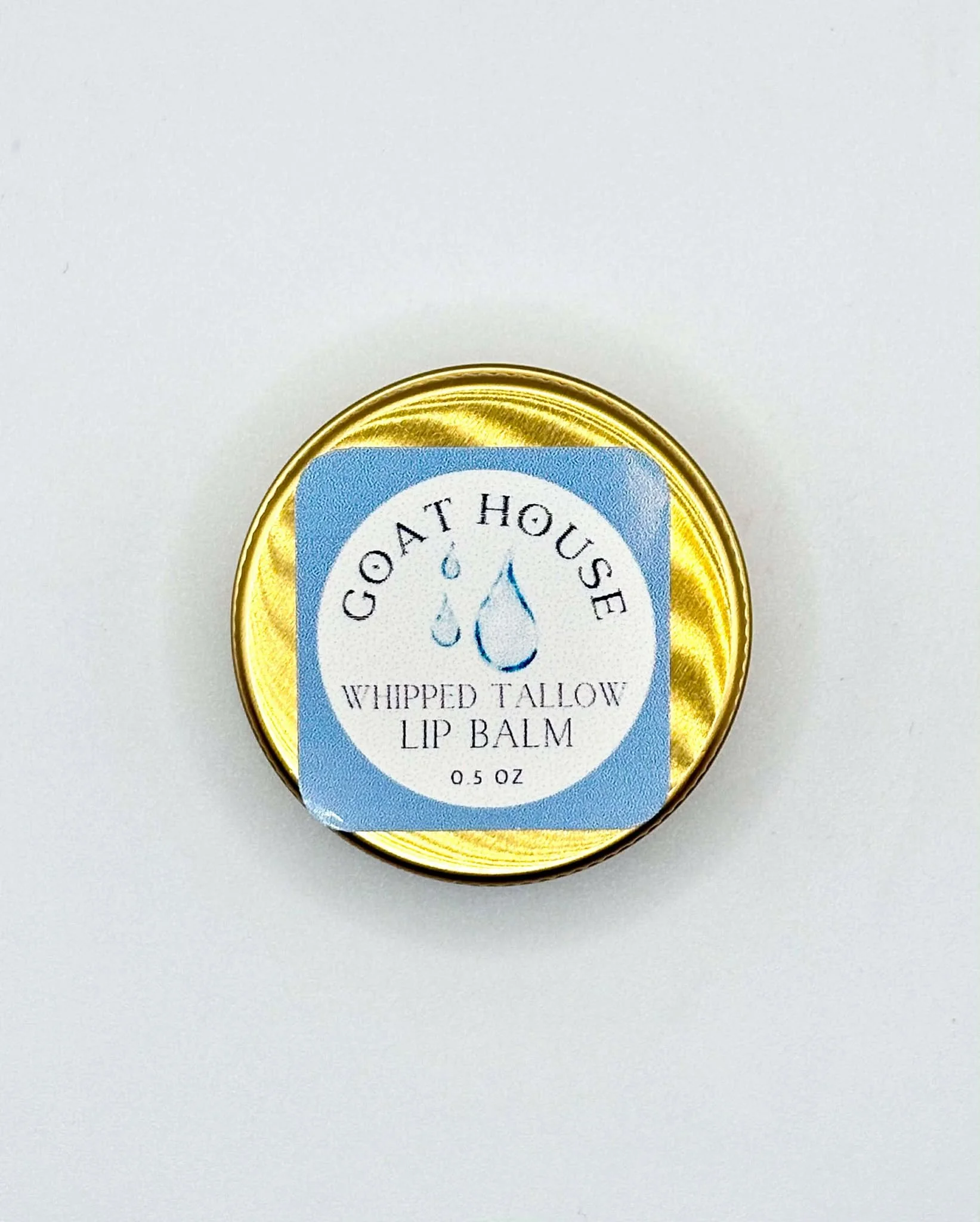 Whipped Tallow Lip Balm, Unscented