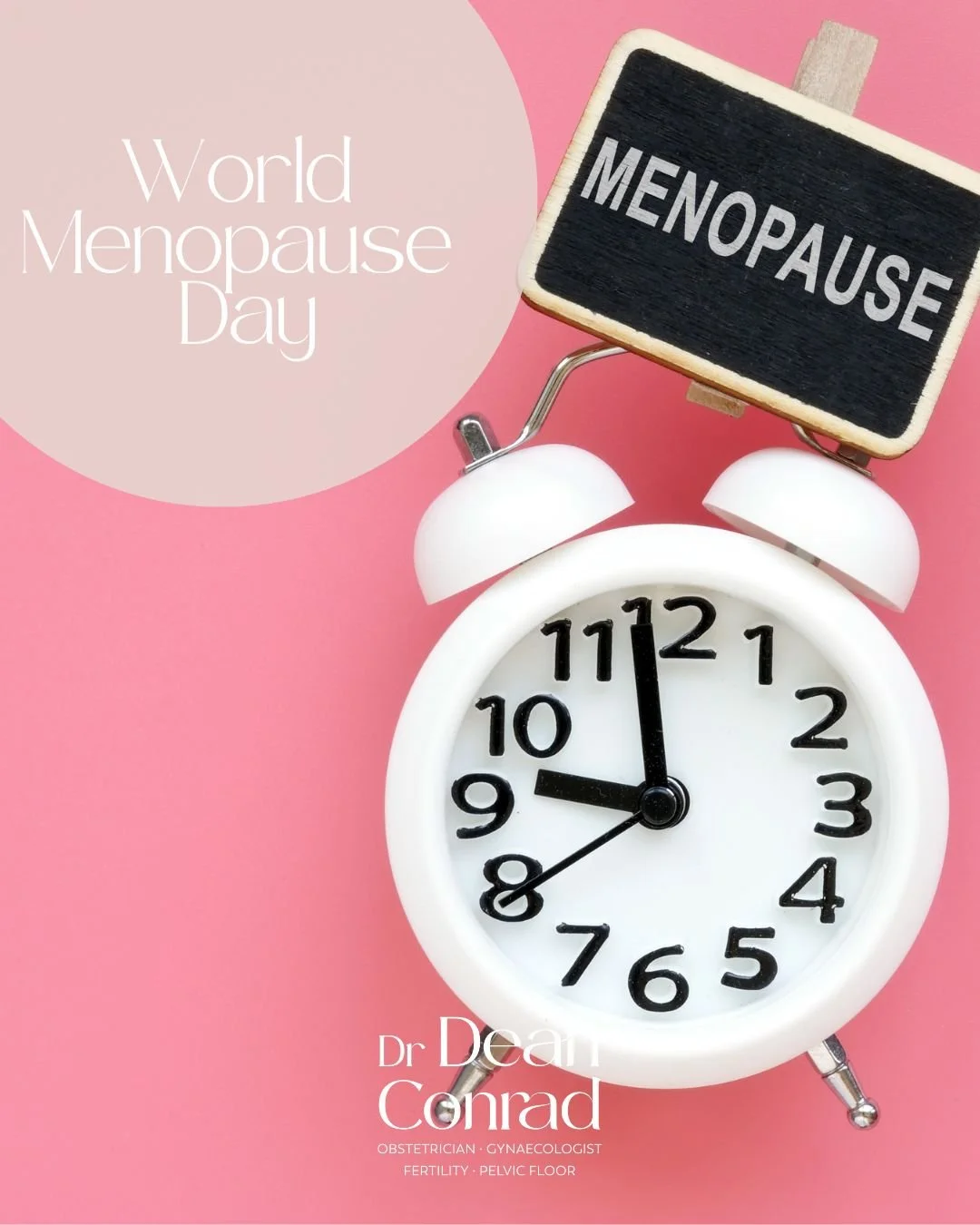 Today is World Menopause Day, held every year on the 18th of October. The purpose of this day is to raise awareness of the menopause and the support options available for improving health and wellbeing. 

The menopause is a natural and normal part of