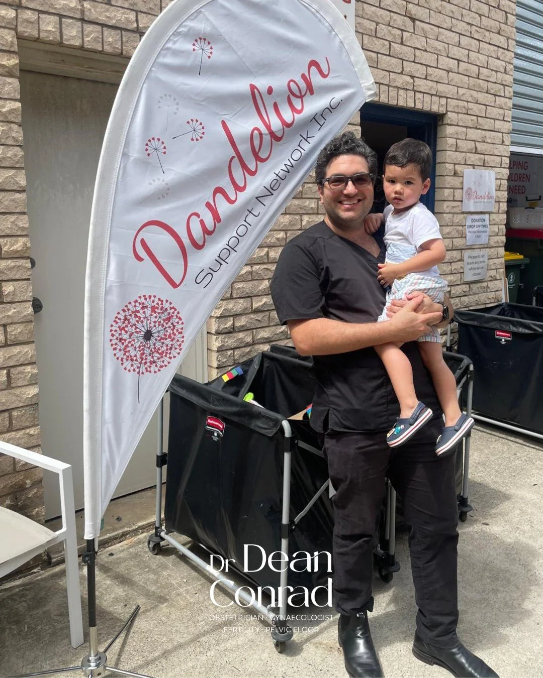 This week my wife Debbie and I, with the help of our assistant Leo, put together an organised pack of donations for the Dandelion Support Network, a grassroots not-for-profit that supports children and families in need.

The Dandelion Support Network