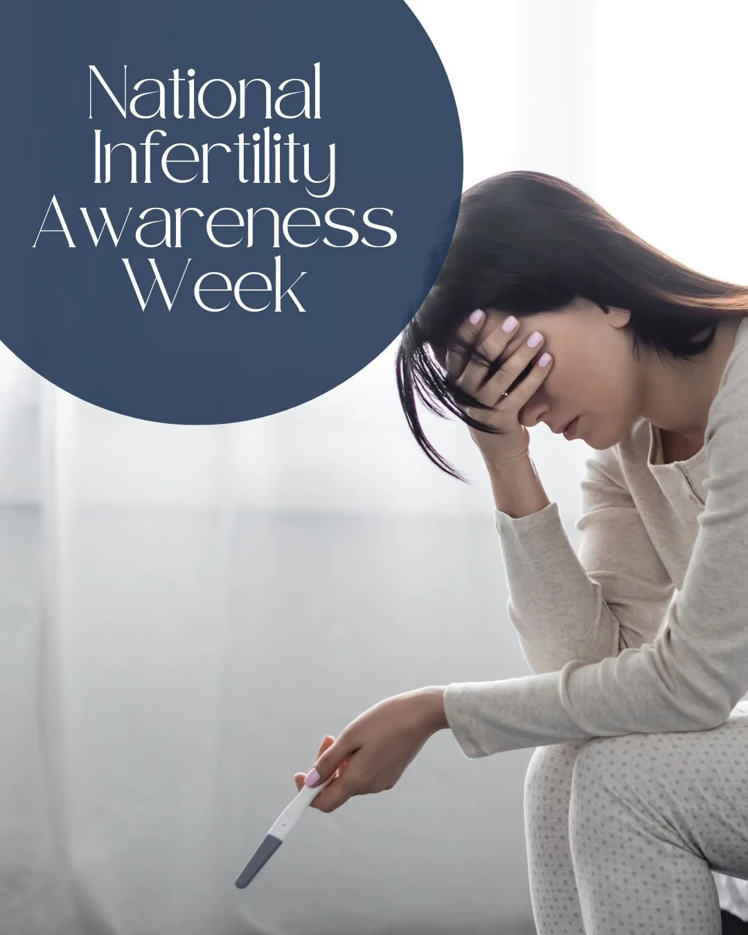 This week is National Infertility Awareness Week.

Infertility affects around 1 in 6 people, but it is more than a diagnosis or a number. It is more than a treatment plan or an outcome. It is a journey that can involve uncertainty, loss, resilience, 