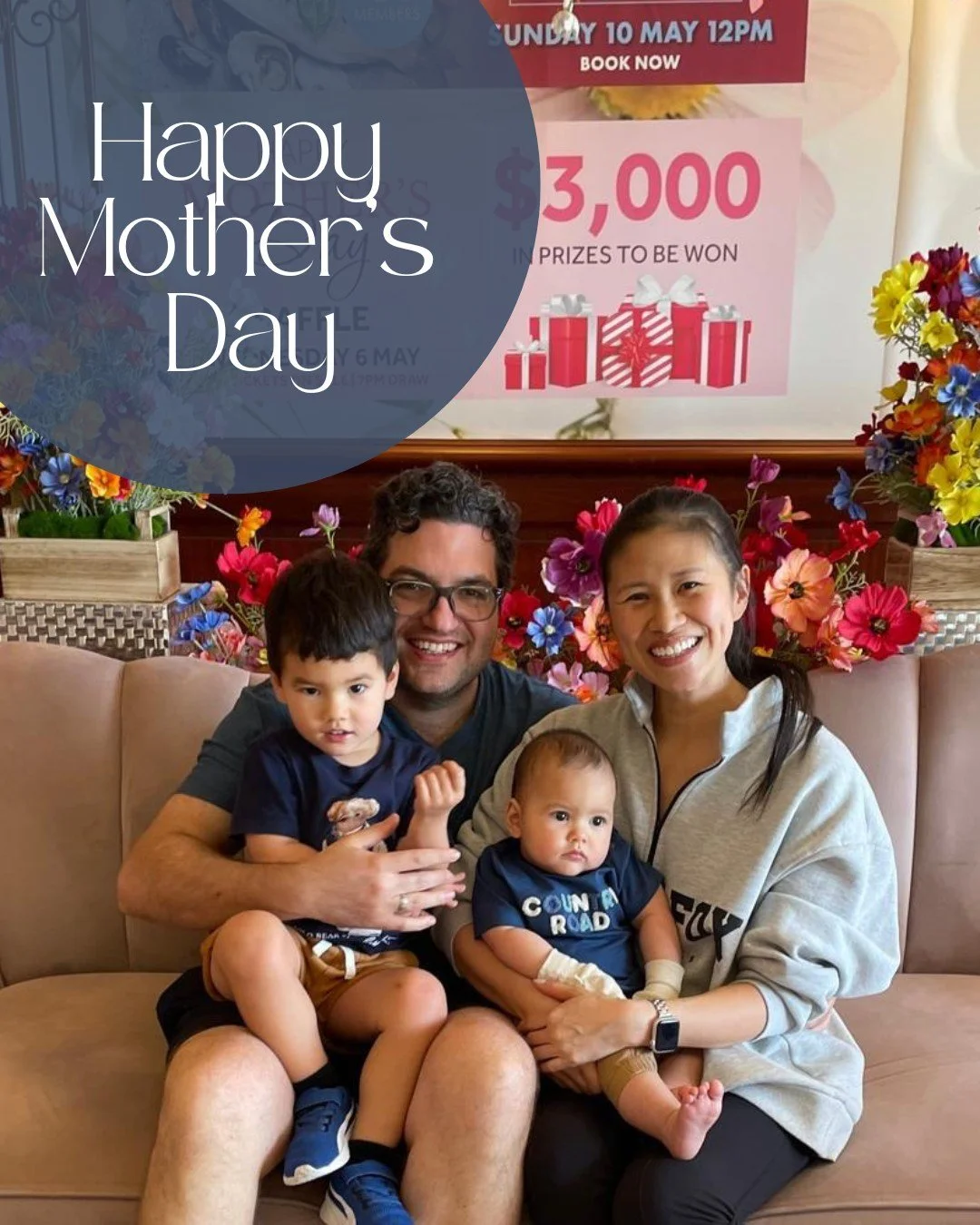 Happy Mother&rsquo;s Day to all the incredible women who embody the spirit of motherhood in all its forms.

To my wife, Debbie: Watching you now as a mum to both Leo and James has been something really special. From the very beginning, you&rsquo;ve e