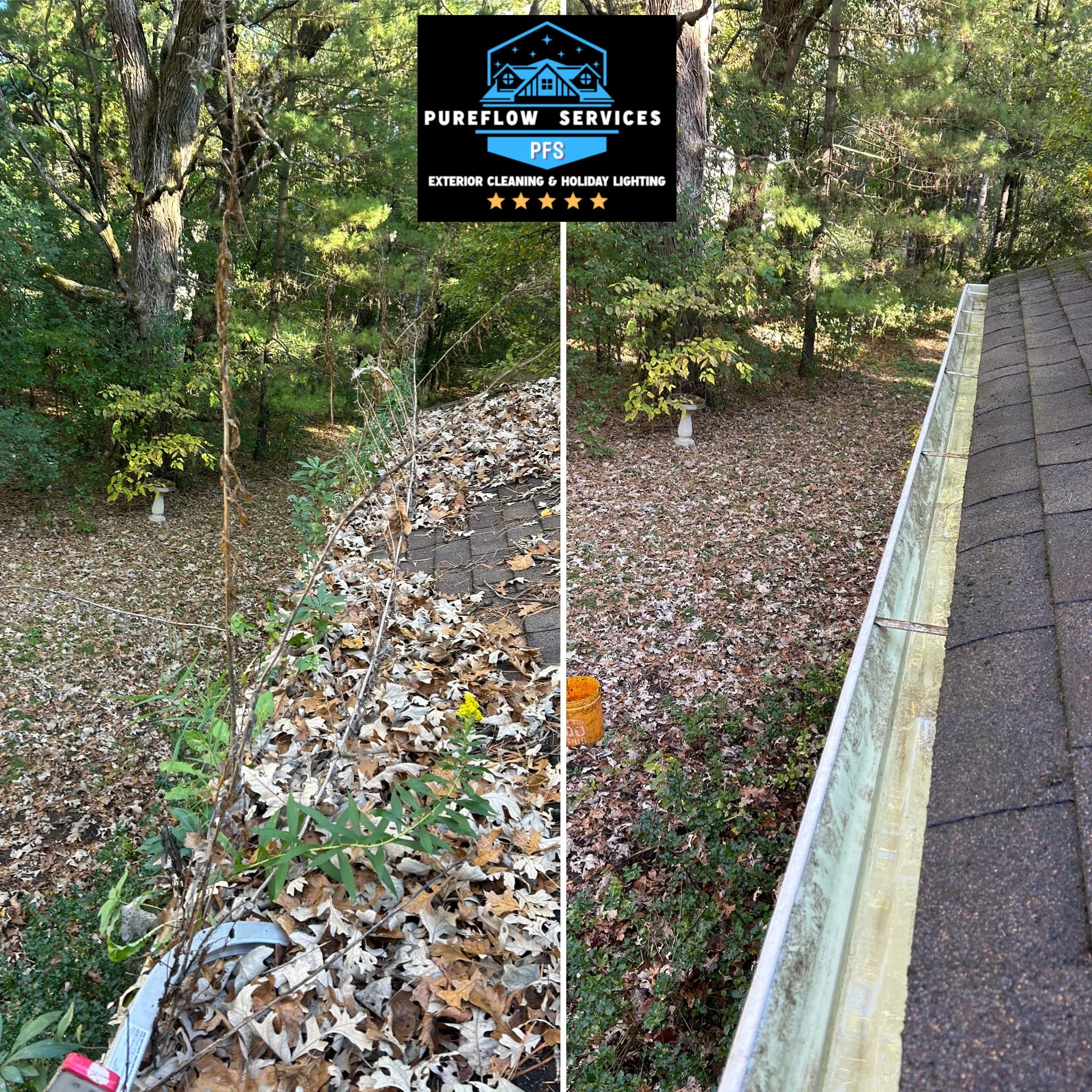 Gutter and downspout cleaning in McHenry County, IL