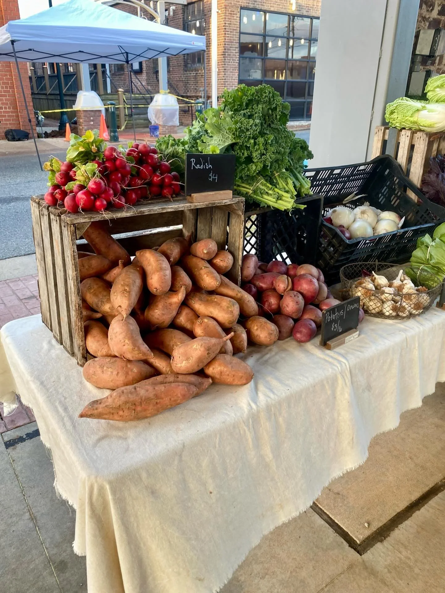 It&rsquo;s Saturday!! Come see us today, 11/22, at the Salisbury Farmers Market!! We will be there from 8am-12 so be sure to come get your fresh, gorgeous and full-flavored produce! Plan your Thanksgiving meal around what fresh and local!! We have ra