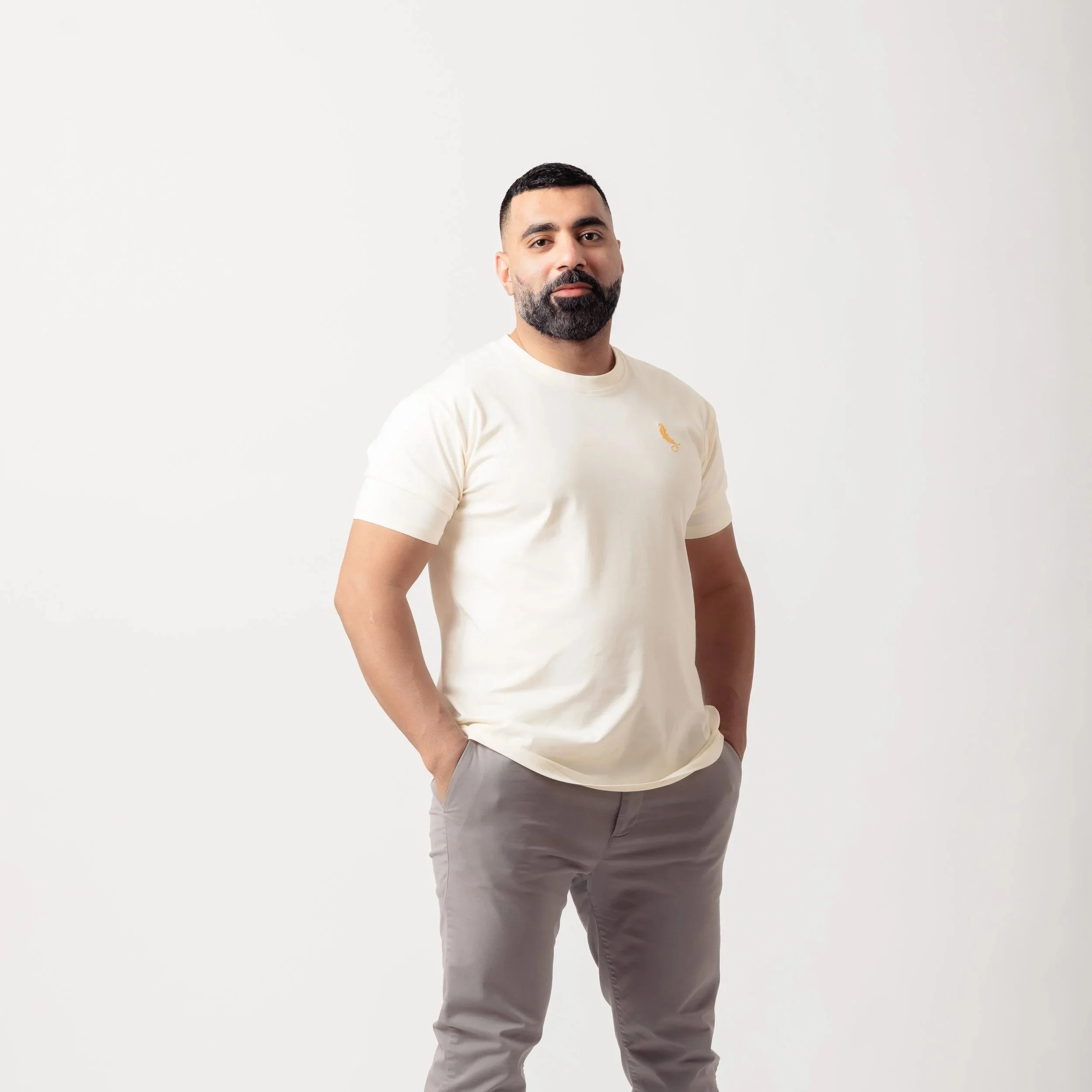 The Pillar Tee - Classic Ivory