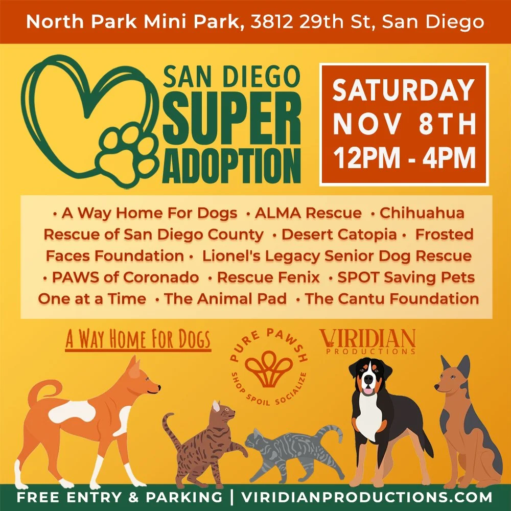 super Adoption Event, San Diego