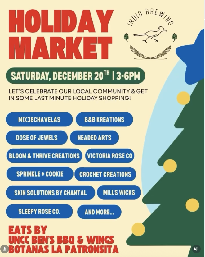 Holiday Market at Indio Brewing