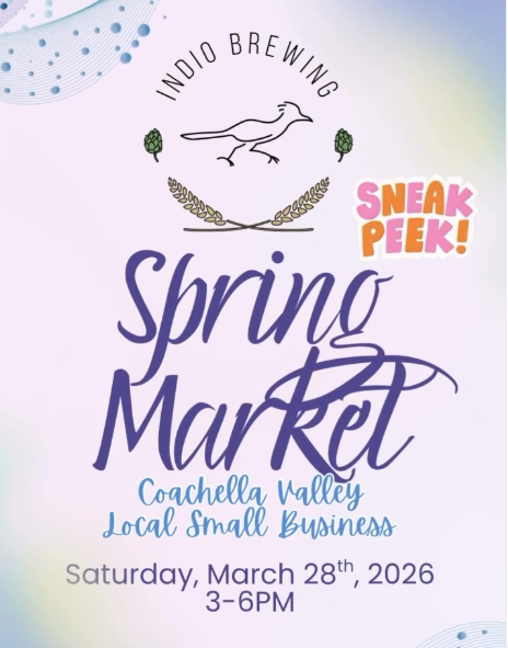 SPRING Market at Indio Brewing