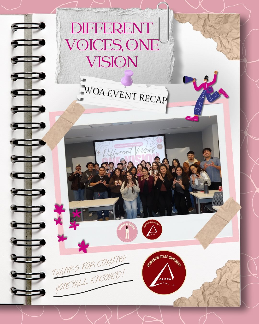 ✨ Thank you to everyone who joined us for our first Women of ALPFA event of the semester! We appreciate the time our panelists took to speak to us about their experiences and share some insights. ✨