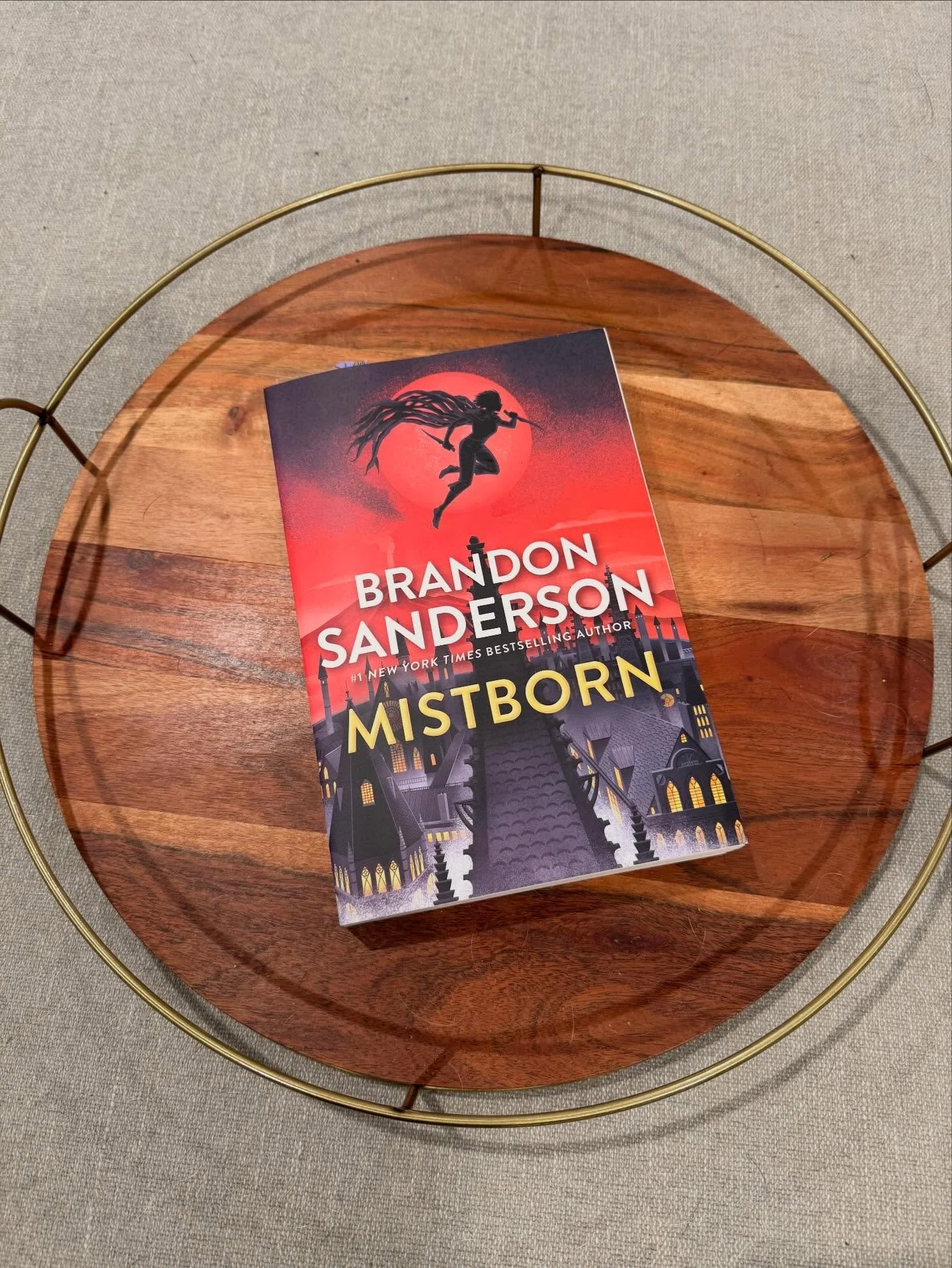 📖 Current Read: Mistborn by Brandon Sanderson

&amp; I&rsquo;m kinda already obsessed! I love his writing style. I wanted to start this series last January, but put it off because I was intimidated and thought the world building and character develo